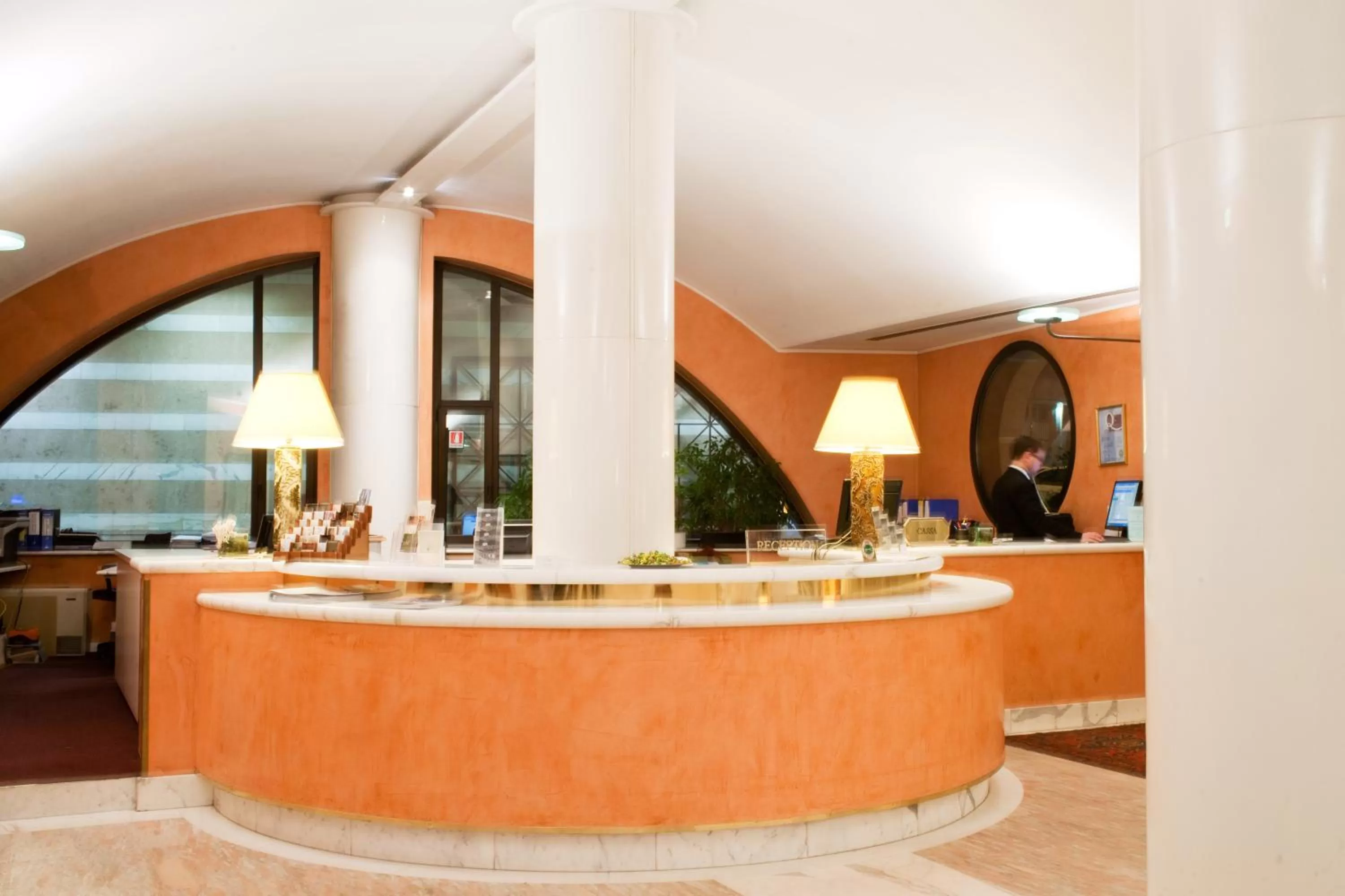 Lobby or reception in Hotel Giberti & Spa