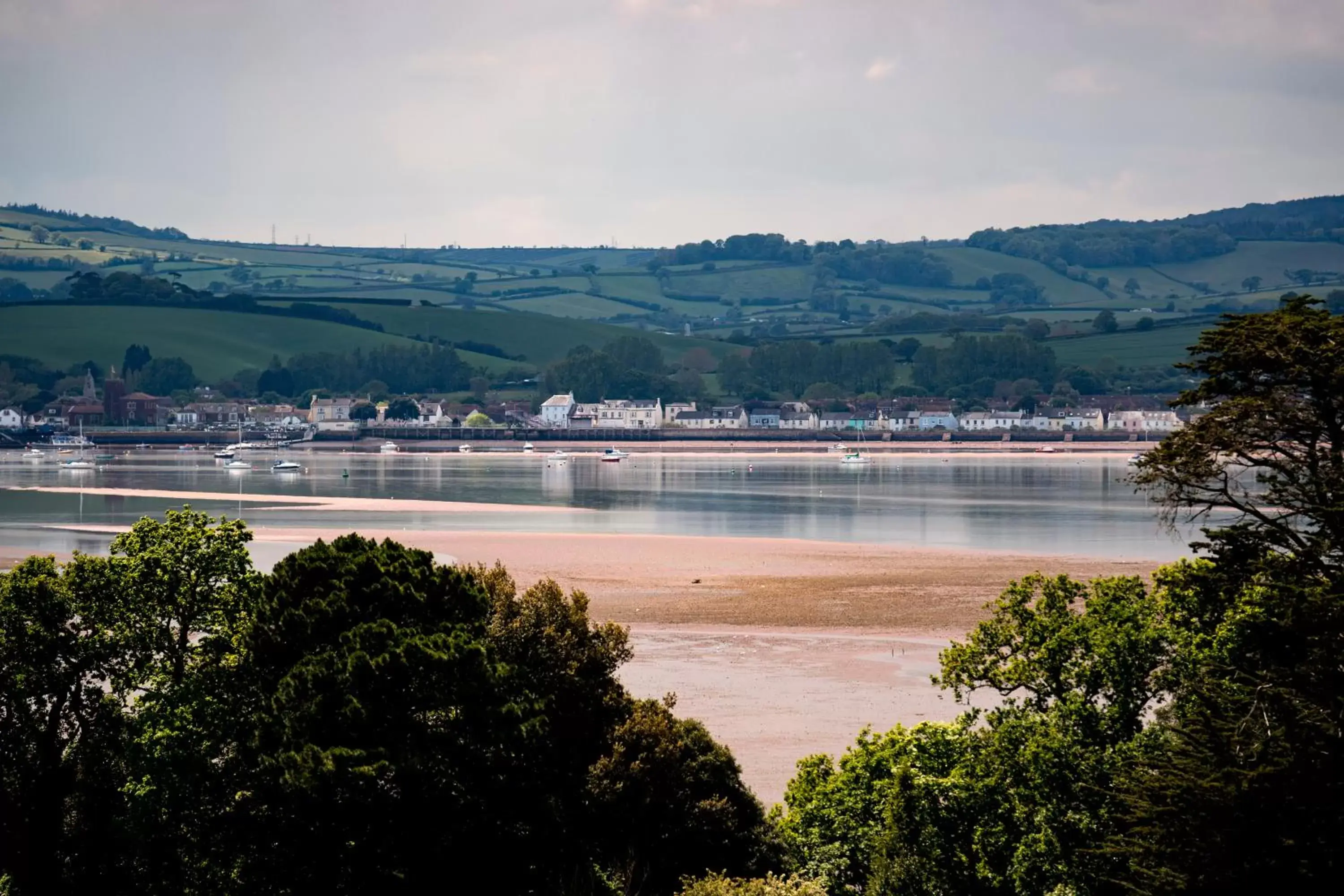 Natural landscape in Lympstone Manor Hotel