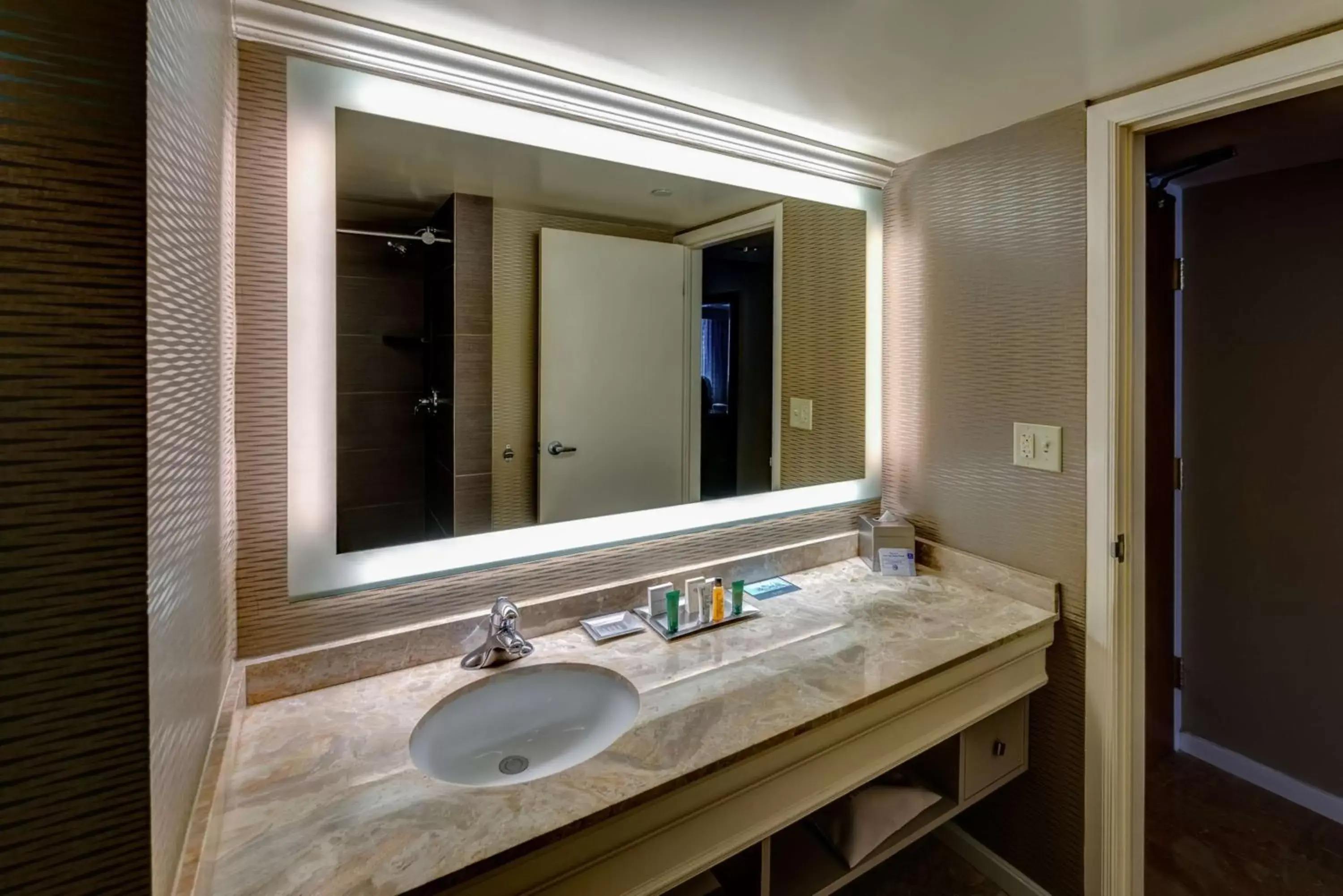 Photo of the whole room, Bathroom in Hilton Akron/Fairlawn
