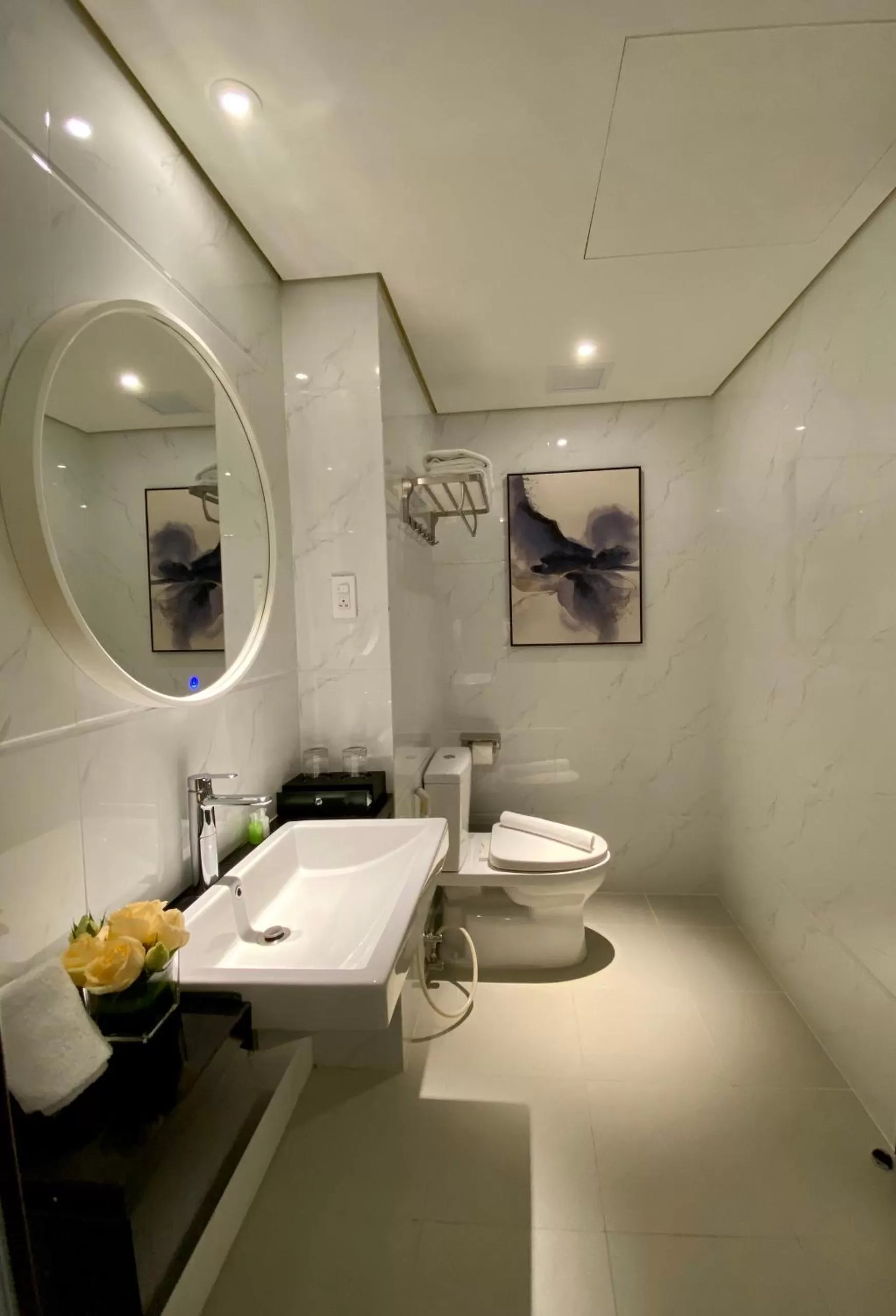 Toilet, Bathroom in UpTown Hotel