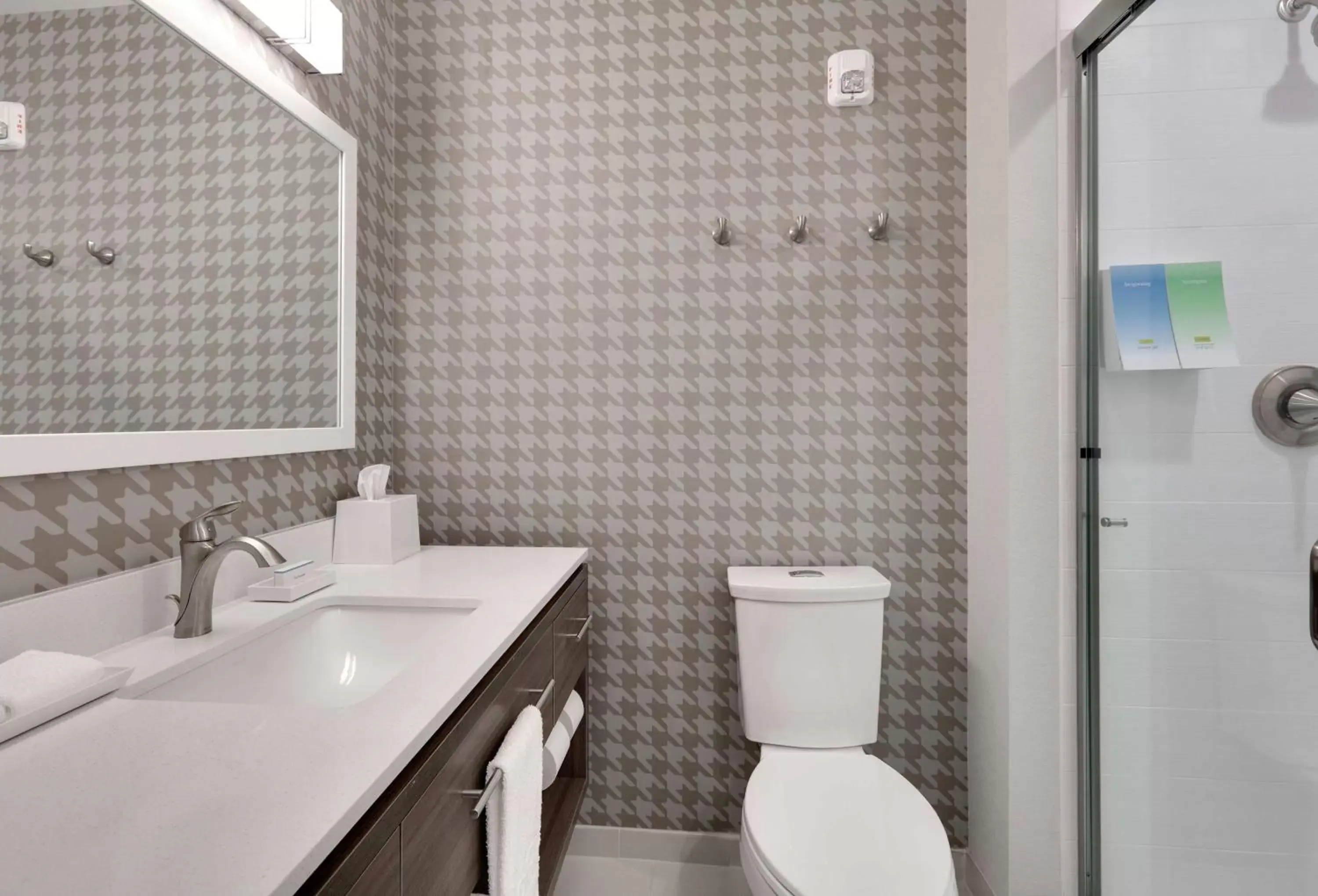 Bathroom in Home2 Suites By Hilton Yakima Airport Bathroom in Home2 Suites By Hilton Yakima Airport