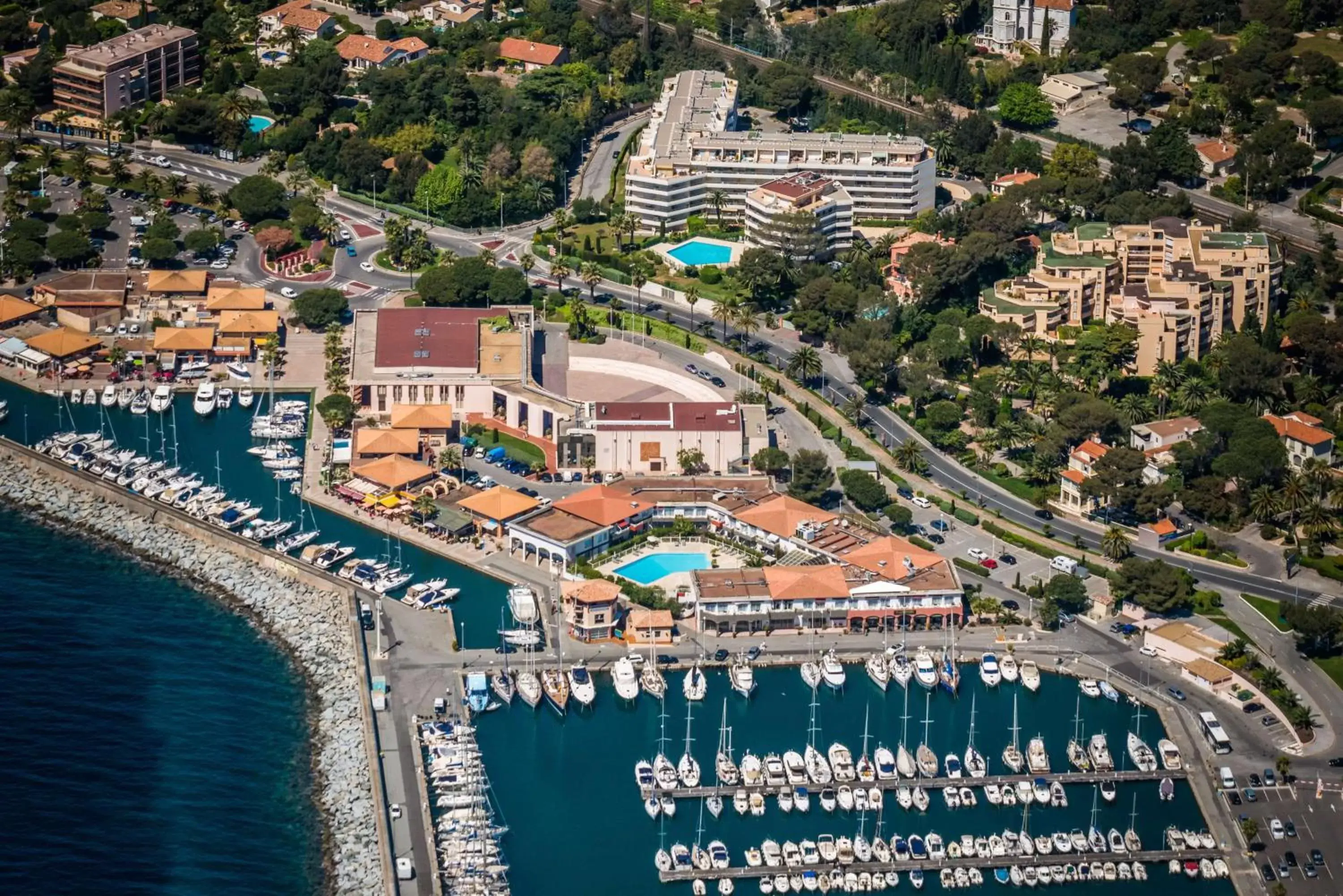 Property building, Bird's-eye View in Best Western Plus La Marina