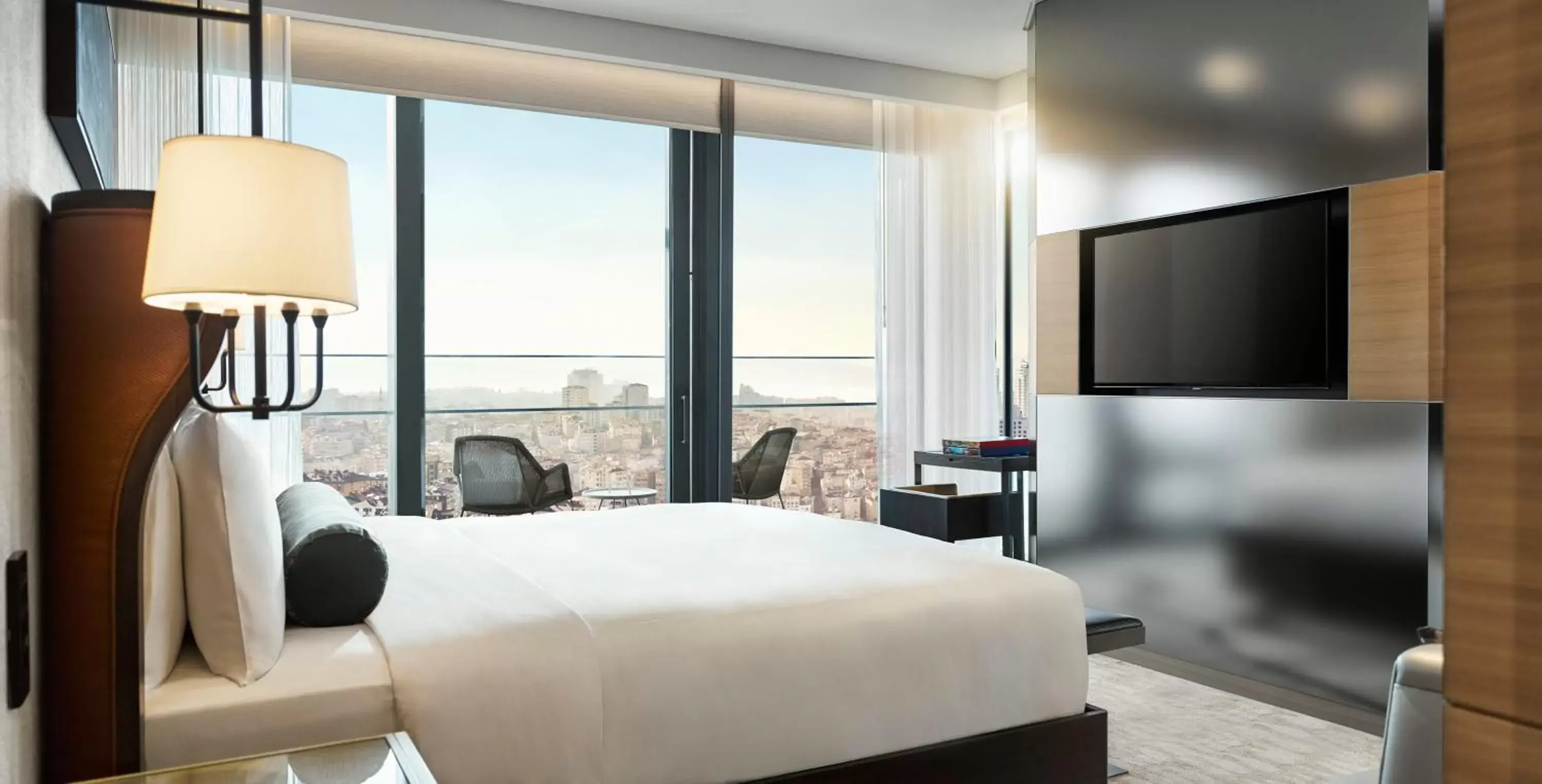 Fairmont Signature Terrace Suite Sea View and Lounge Access in Fairmont Quasar Istanbul Hotel