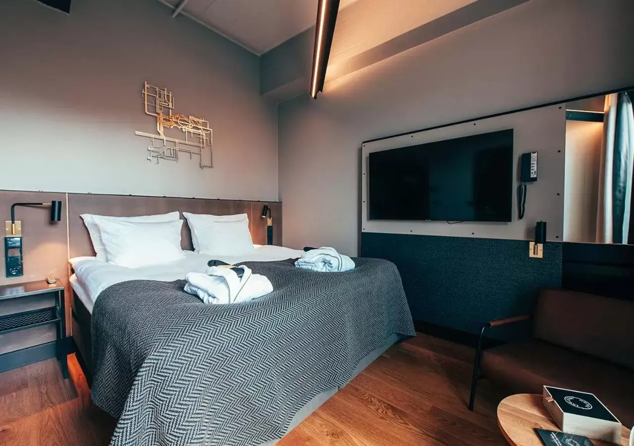 Deluxe, 1 King bed with Balcony in Clarion Hotel Mestari Deluxe, 1 King bed with Balcony in Clarion Hotel Mestari