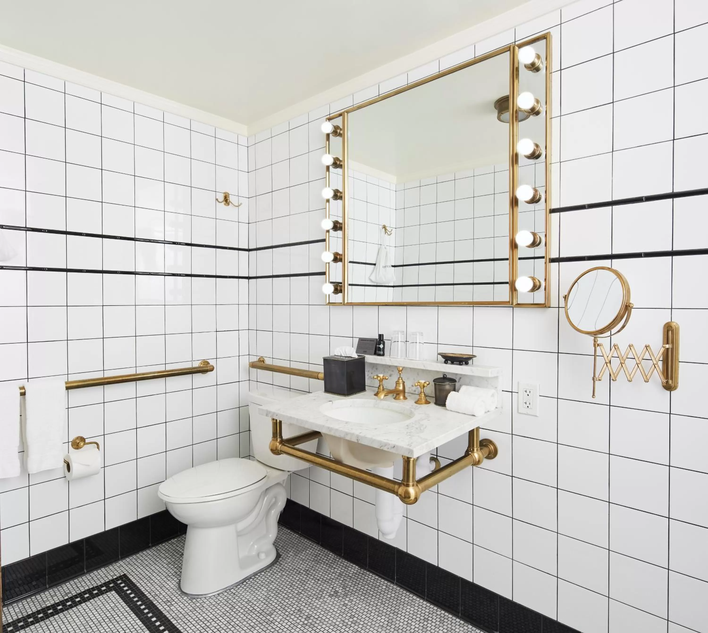 Toilet in The Ludlow Hotel