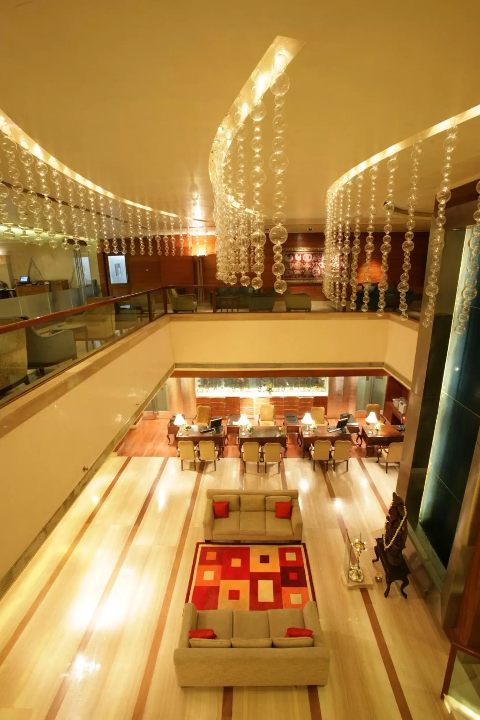 Lobby or reception in Jaypee Siddharth Hotel