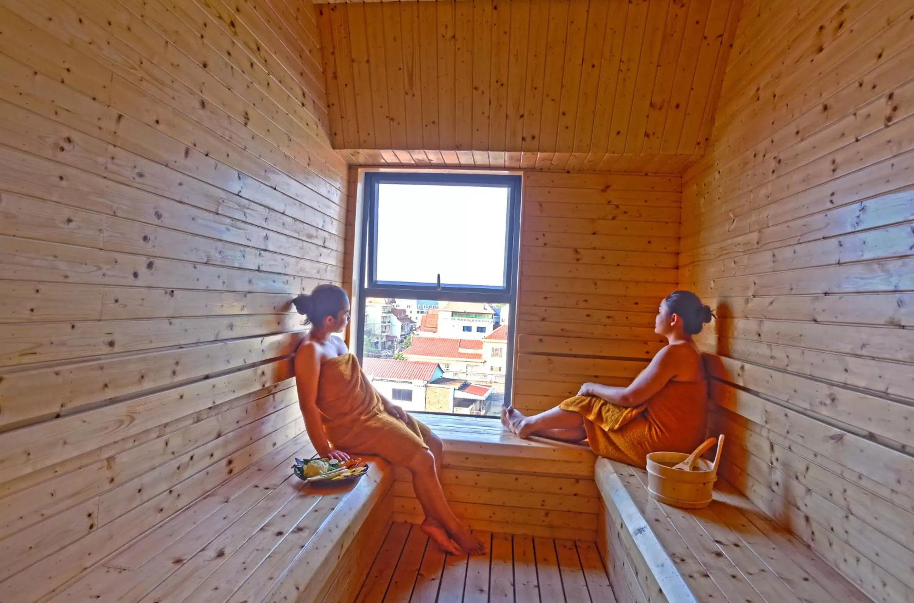 Sauna in HARI Residence & Spa