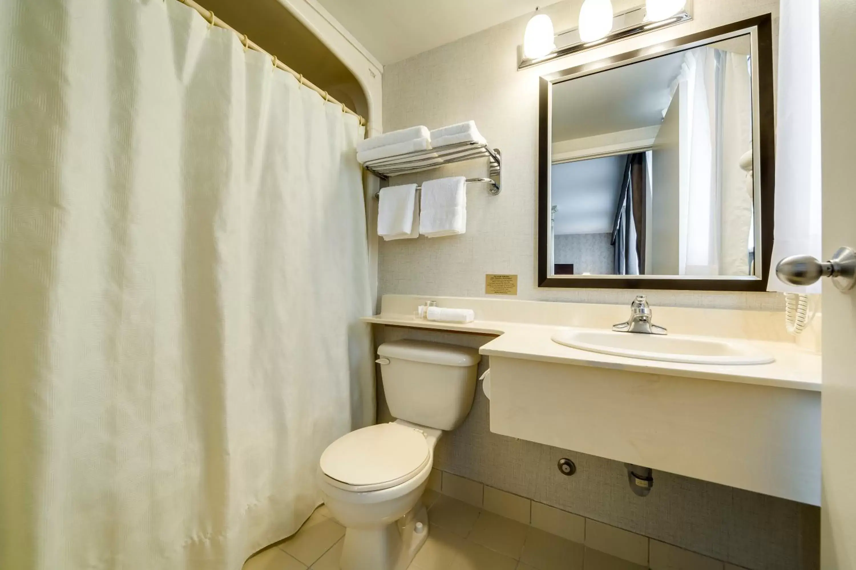 Toilet, Bathroom in Monte Carlo Inn Oakville Suites
