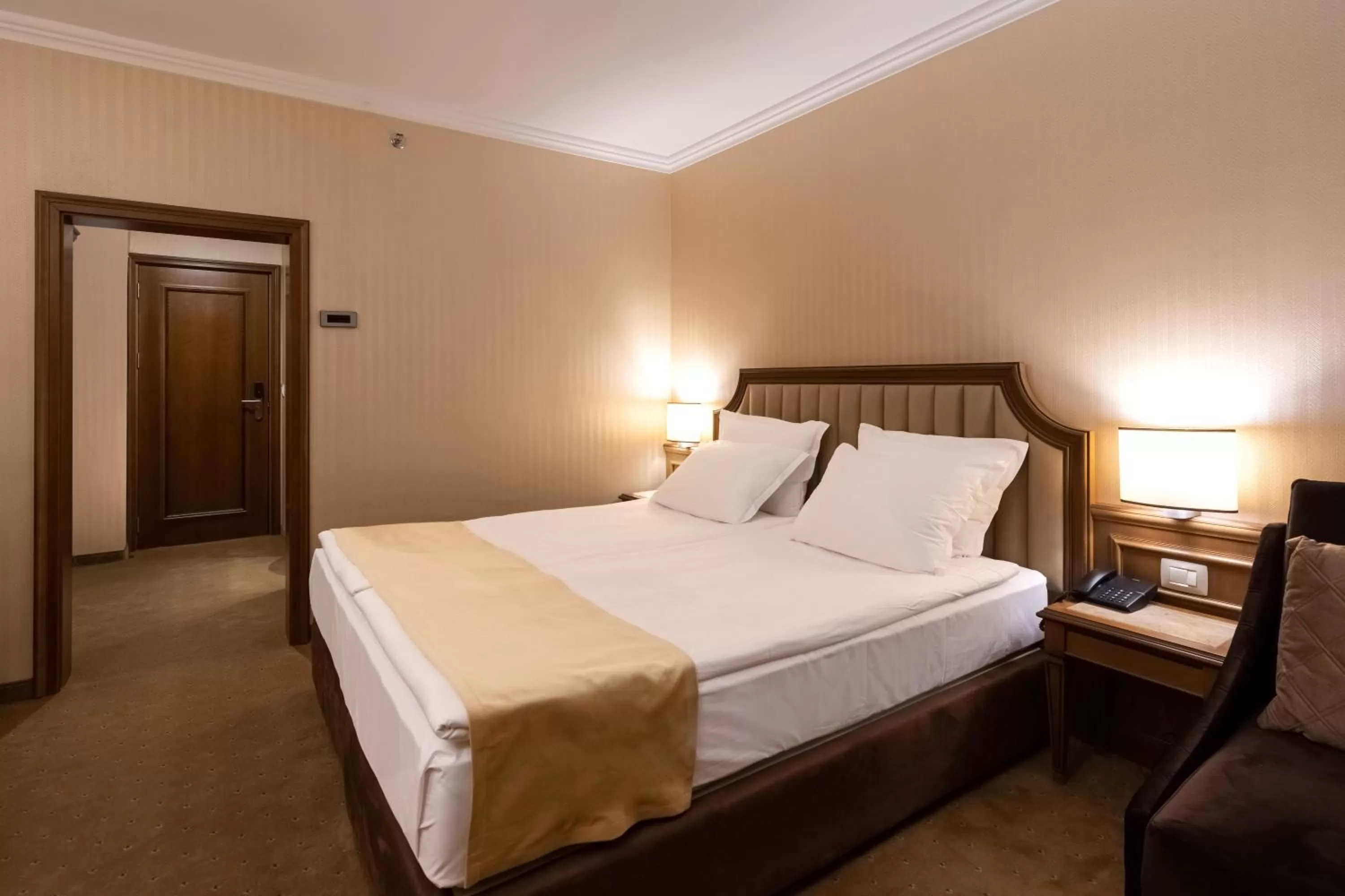 Bed in Astoria Grand Hotel