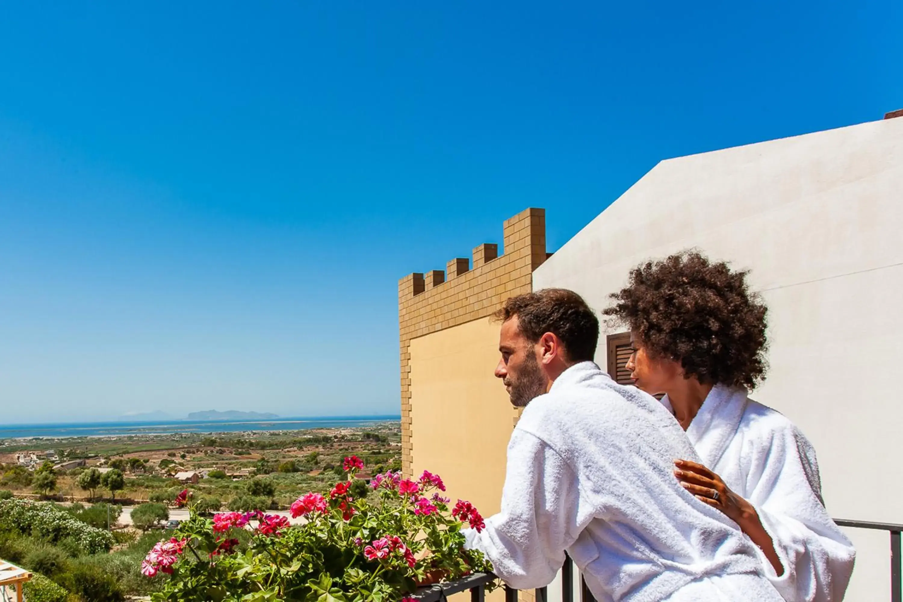 Sea view in Hotel Baglio Oneto dei Principi di San Lorenzo - Luxury Wine Resort