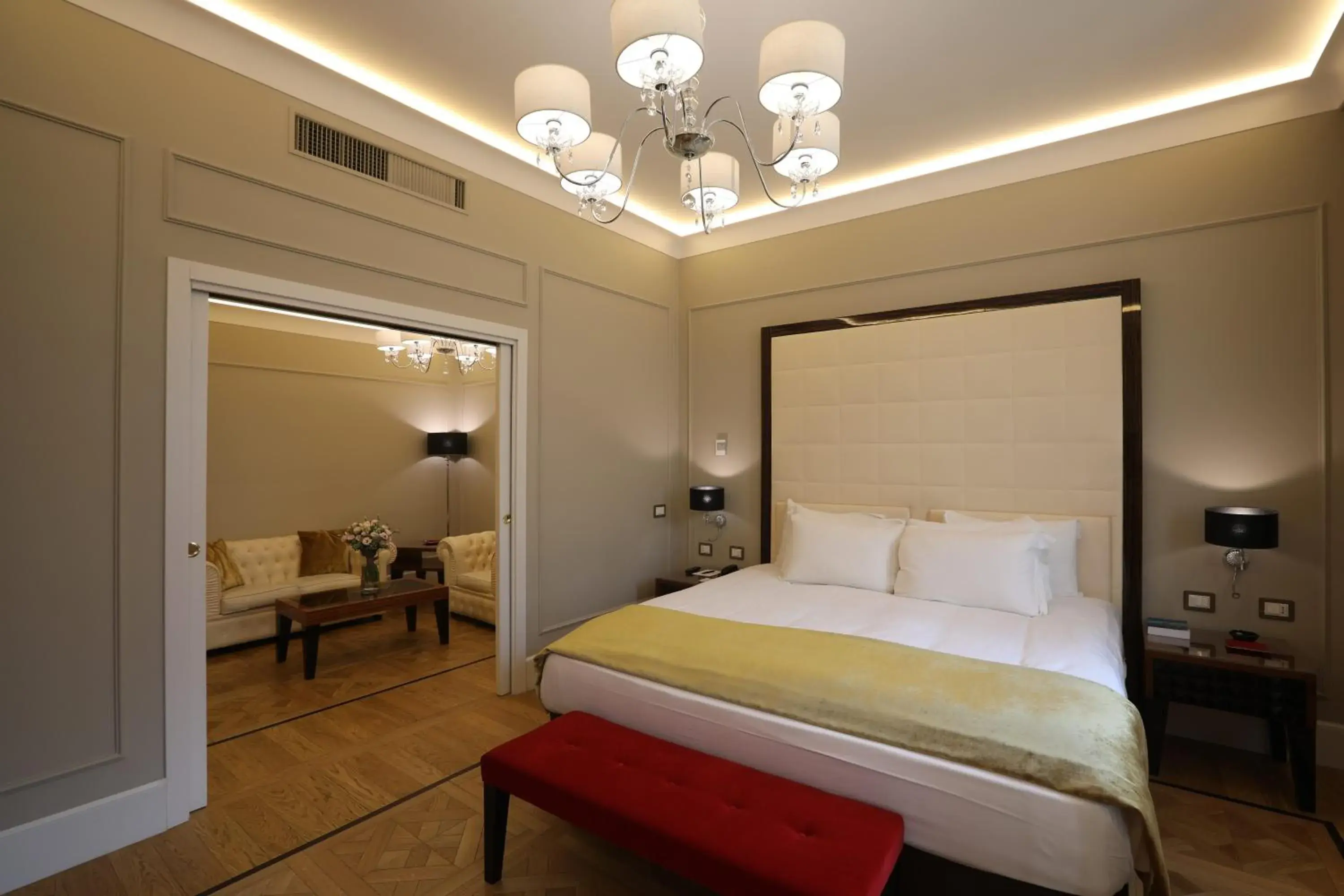 Bed in Grand Hotel Yerevan - Small Luxury Hotels of the World