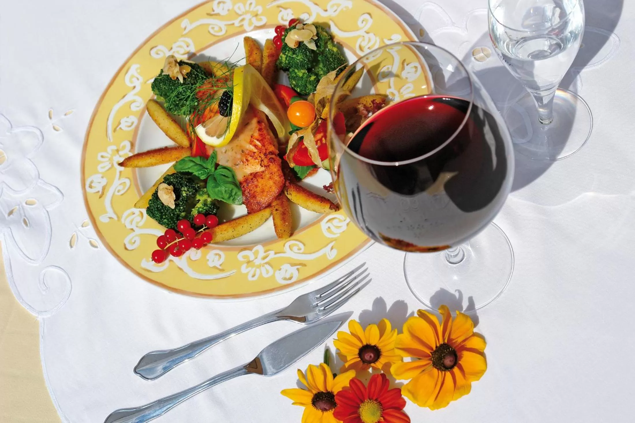 Food and drinks in Hotel und Restaurant Bühlhaus