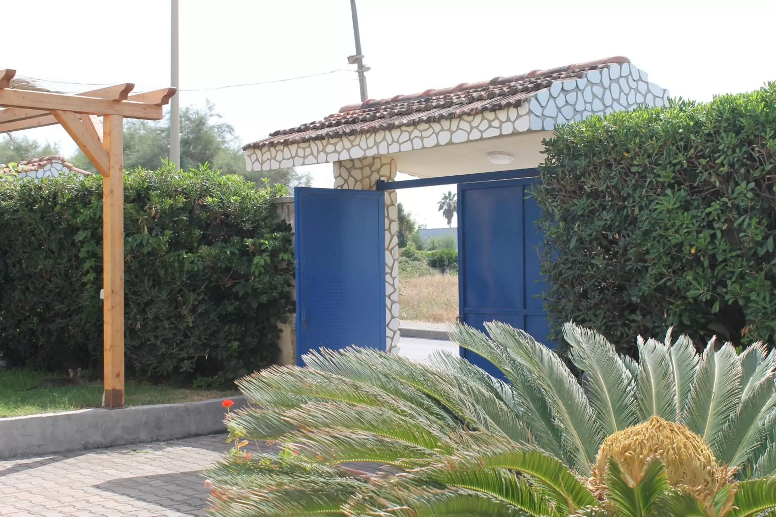 Facade/entrance in Villa Miramare