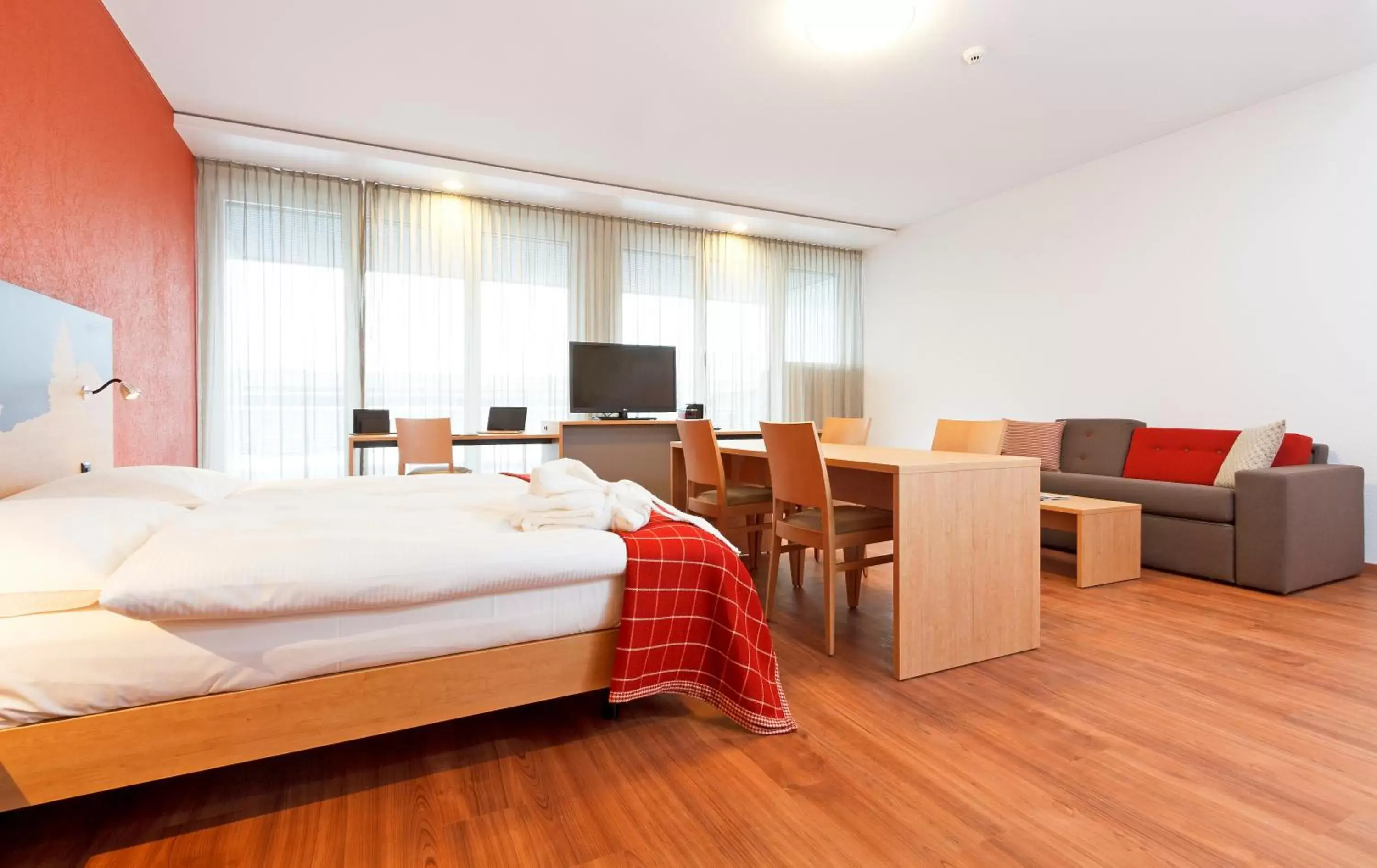 Photo of the whole room in SwissEver Zug Swiss Quality Hotel