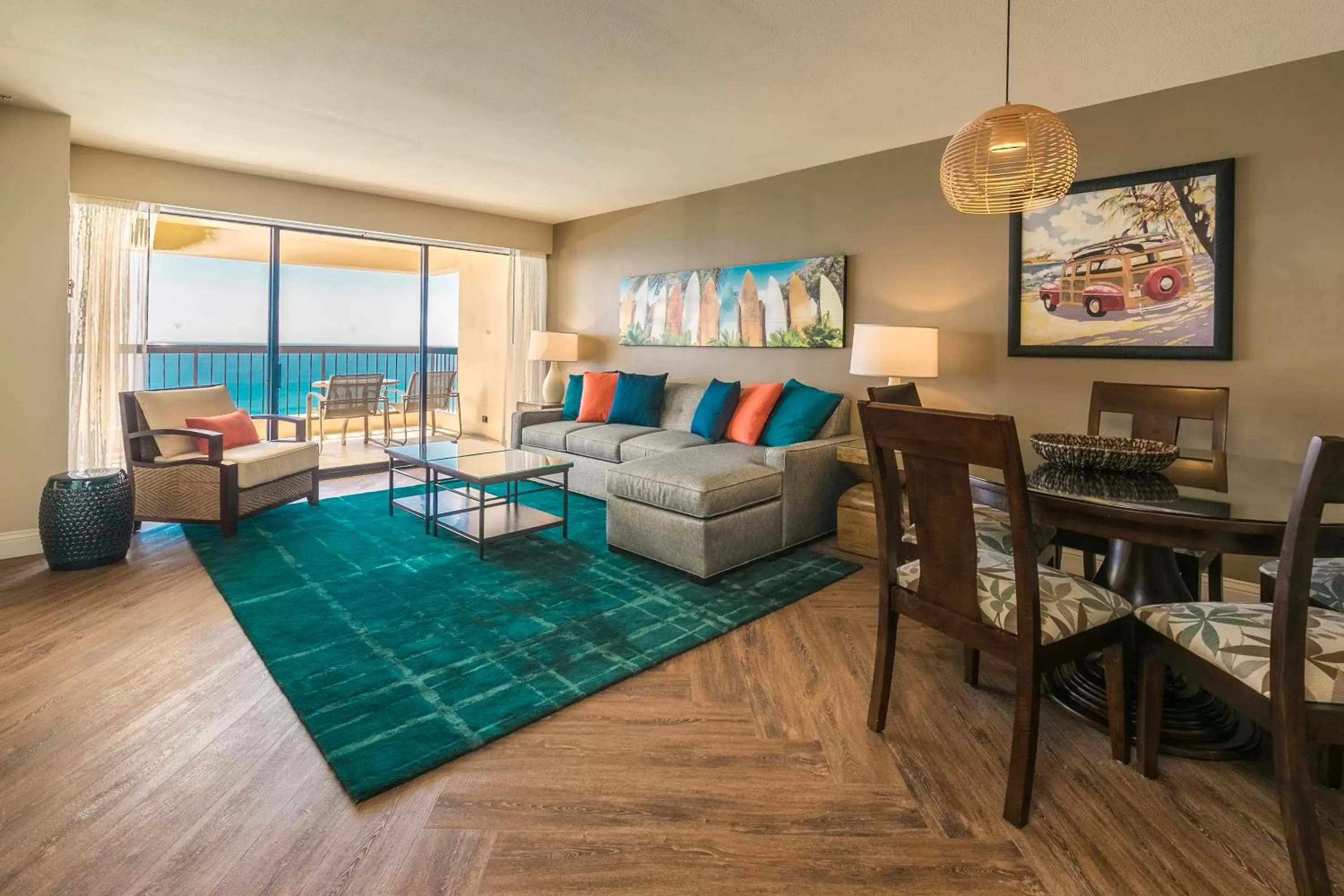 Living room, Seating Area in Aston Waikiki Beach Tower