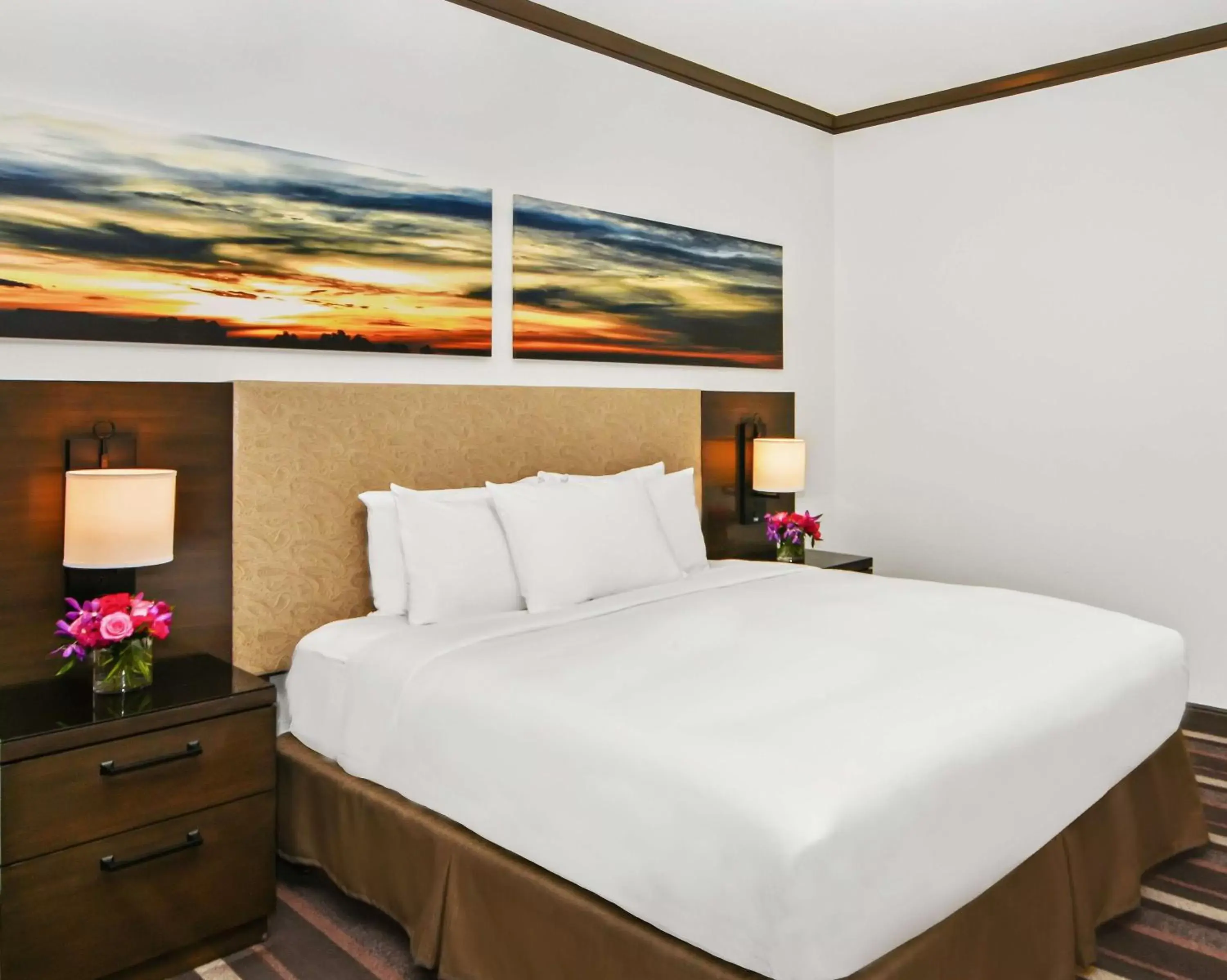 Bed in Hilton Dallas-Park Cities