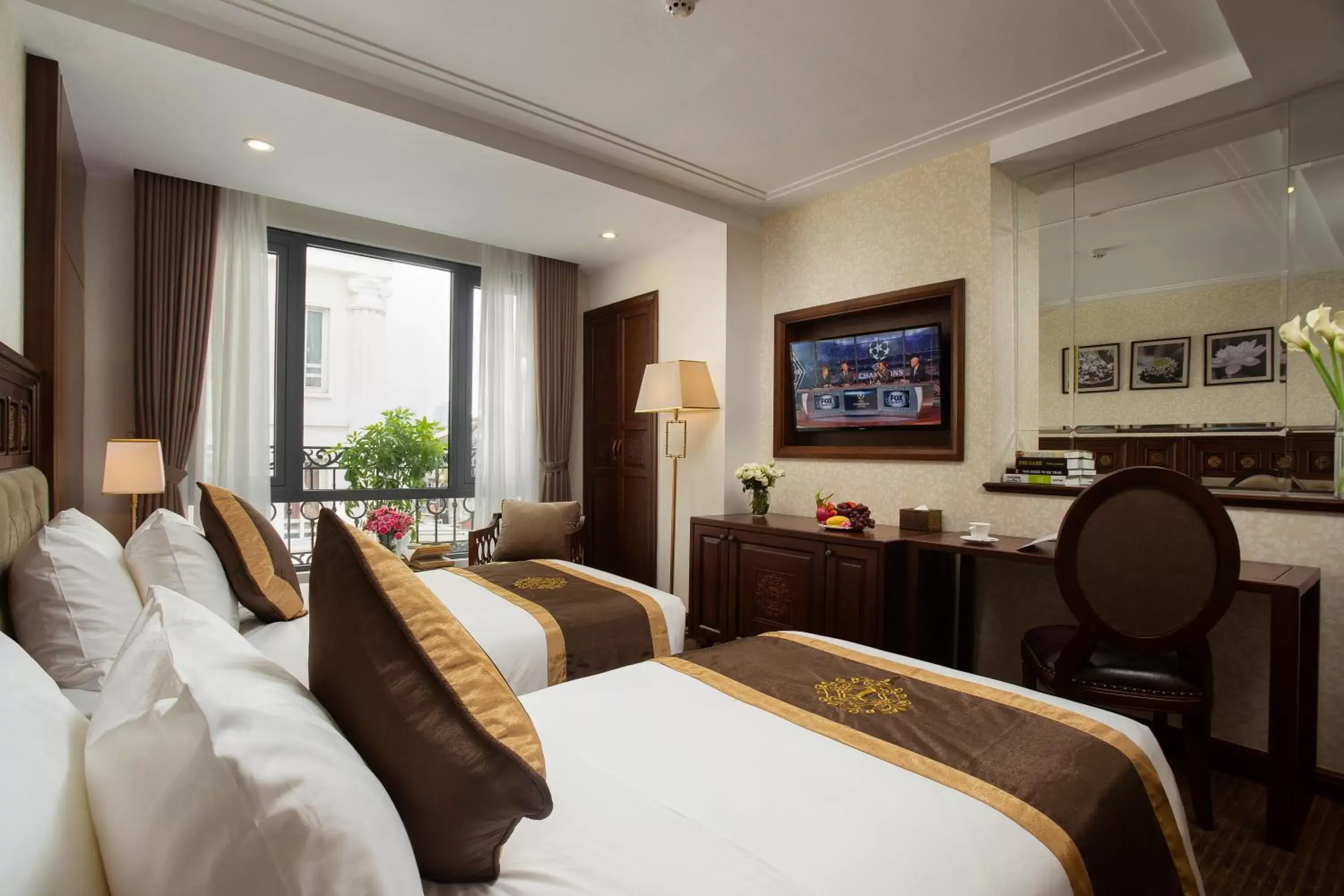 Bedroom in Rex Hanoi Hotel