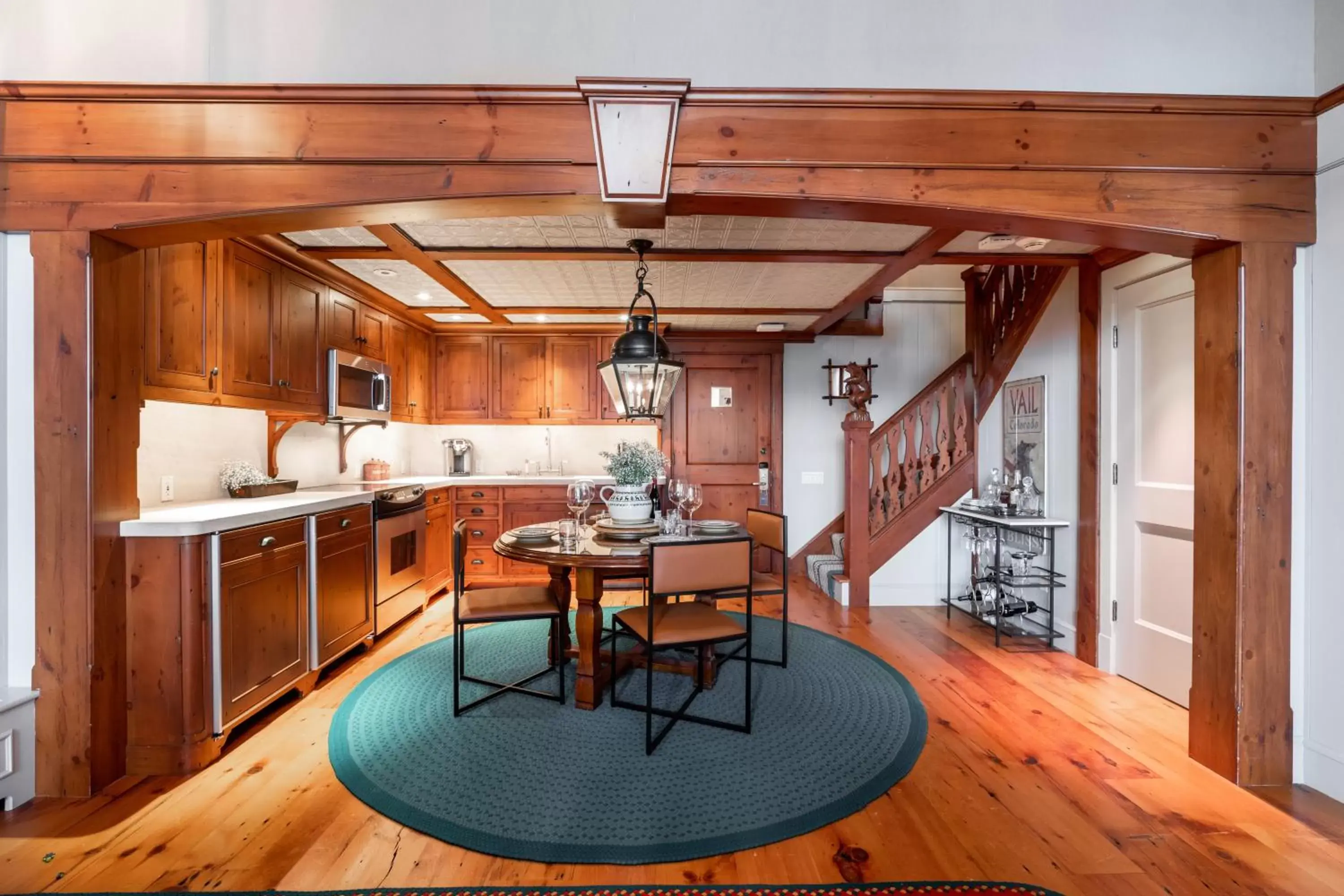 Kitchen or kitchenette, Dining Area in Lodge at Vail Condominiums