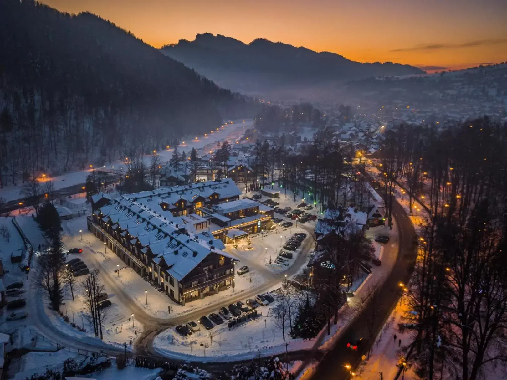 Bird's-eye View in Szczawnica Park Resort & Spa