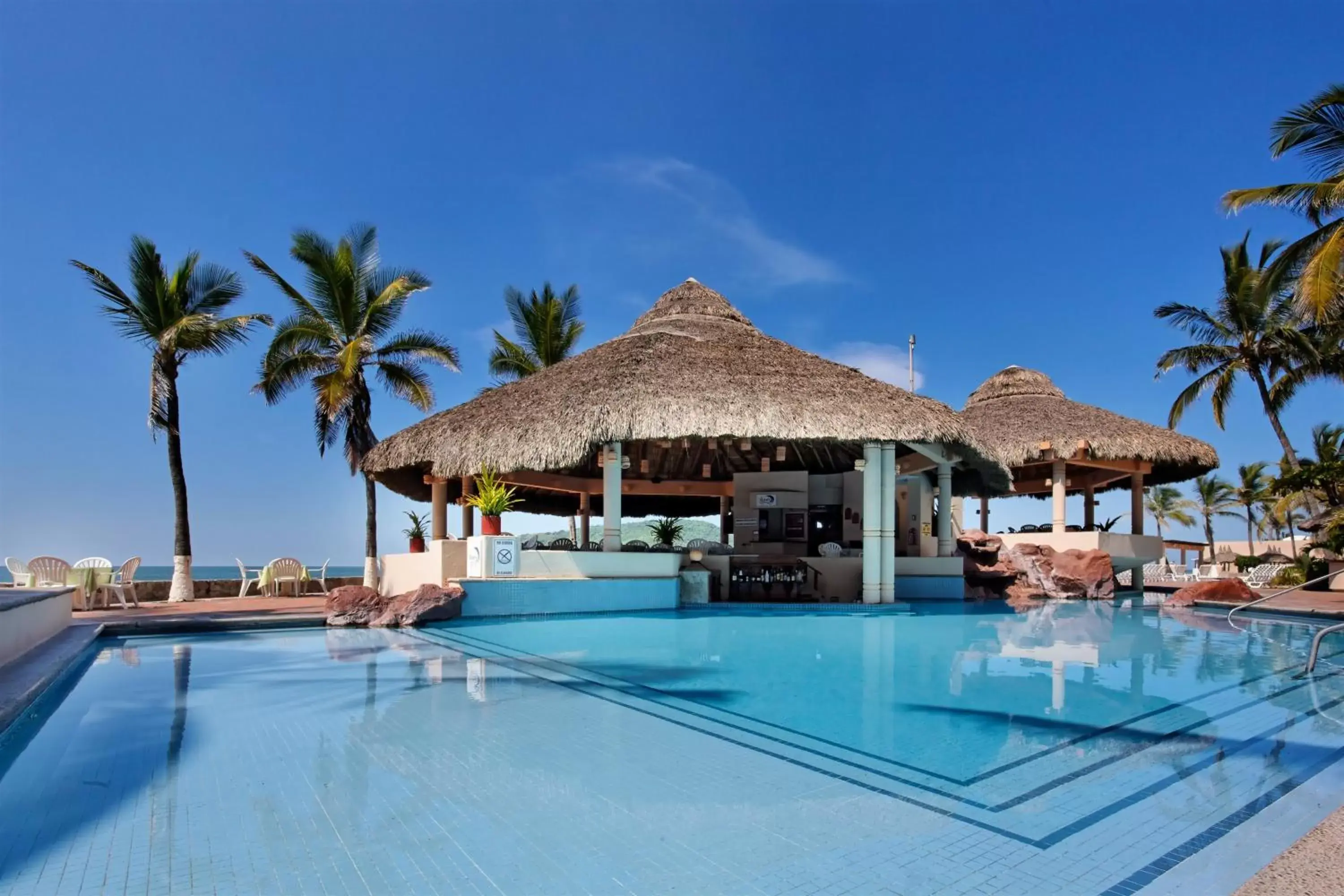 Swimming Pool in The Palms Resort of Mazatlan