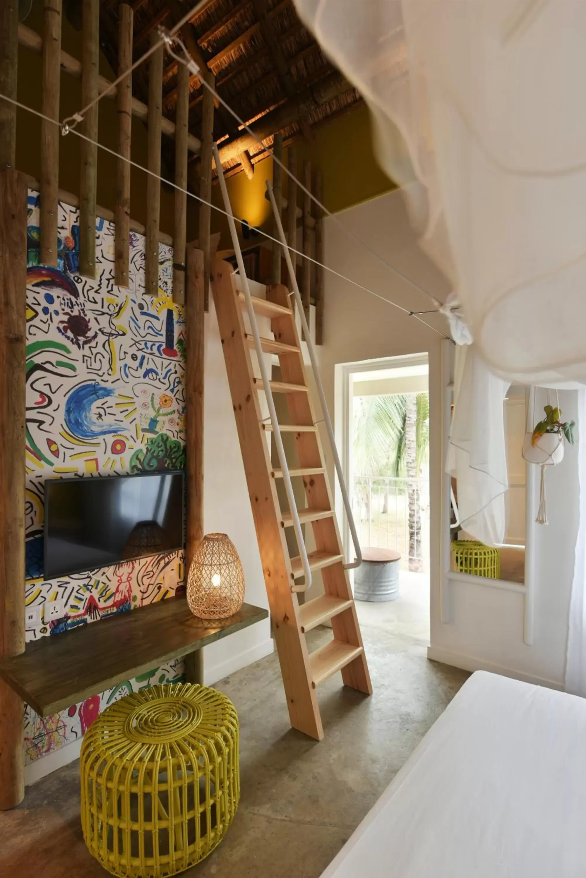 Bed in Veranda Tamarin Hotel & Spa Bed in Veranda Tamarin Hotel & Spa