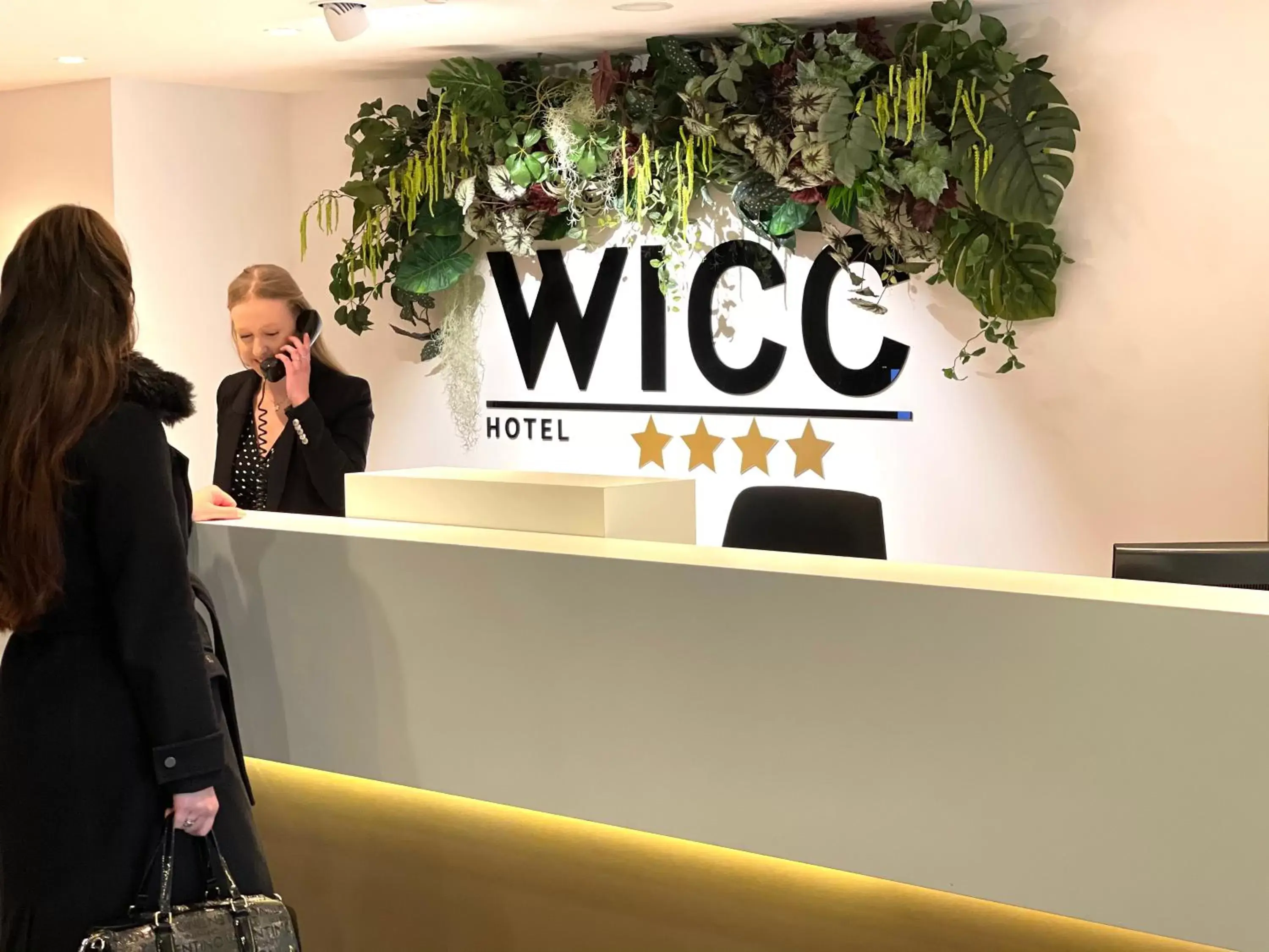 Lobby or reception in Hotel WICC