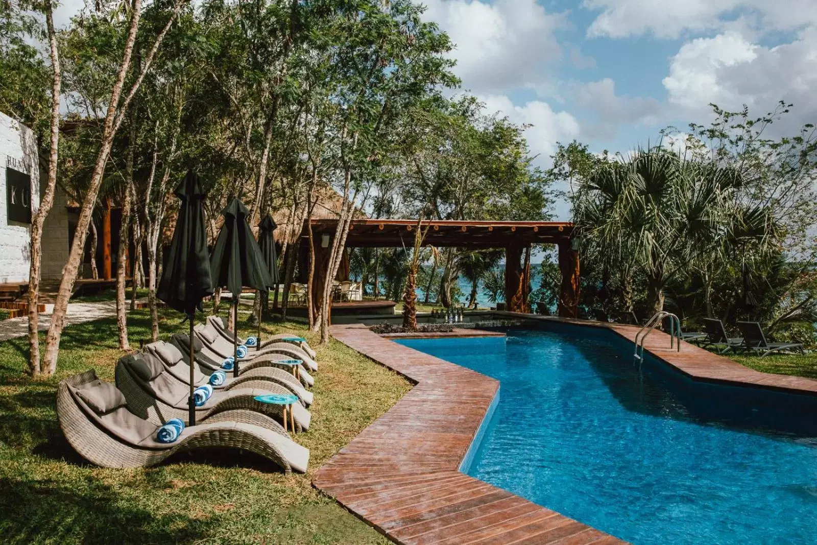 Pool view, Swimming Pool in Mia Bacalar Luxury Resort & Spa