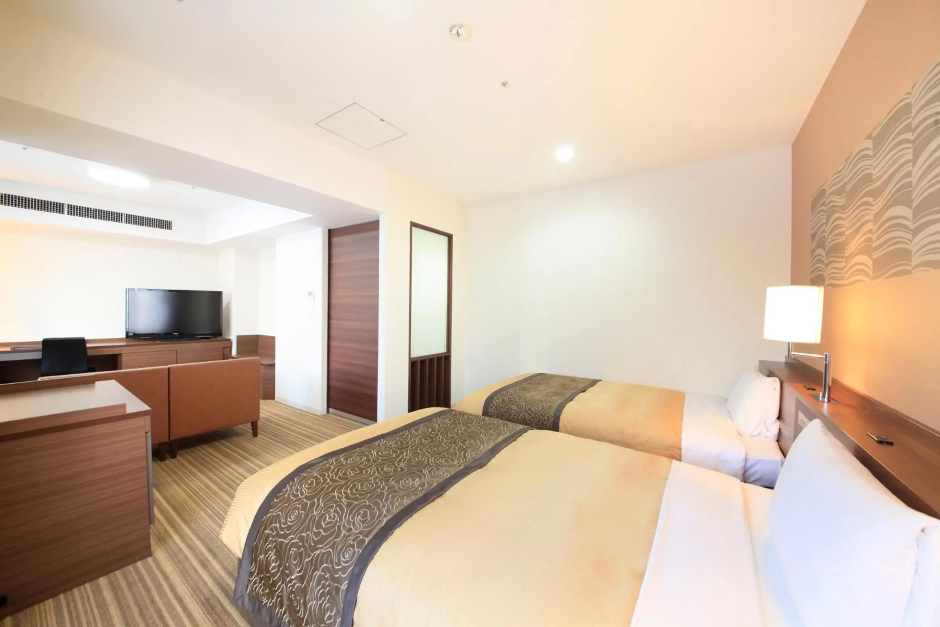 Bed in Vessel Inn Sapporo Nakajima Park Bed in Vessel Inn Sapporo Nakajima Park