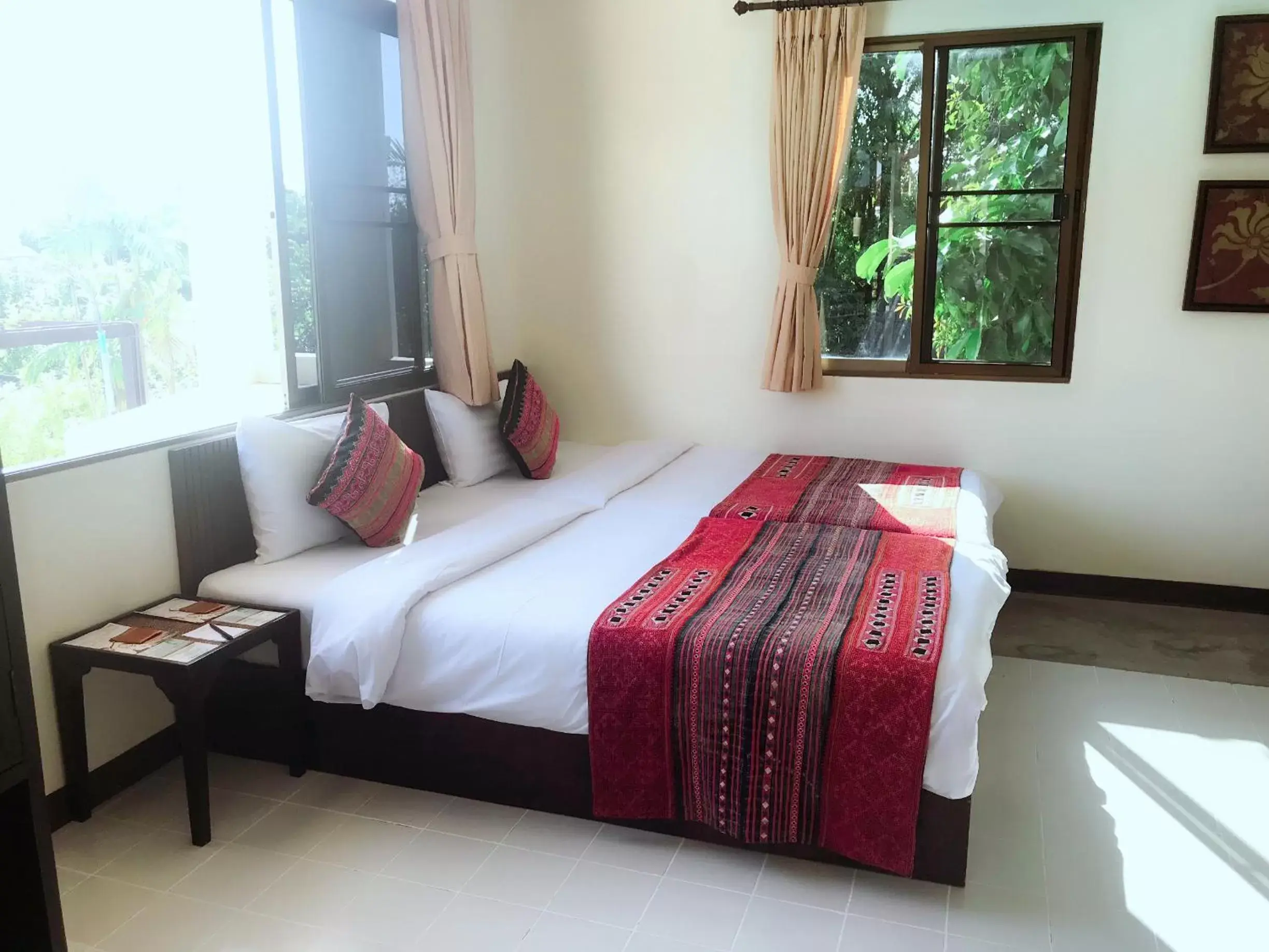 Deluxe Double or Twin Room with Pool View in Eco Resort Chiang Mai