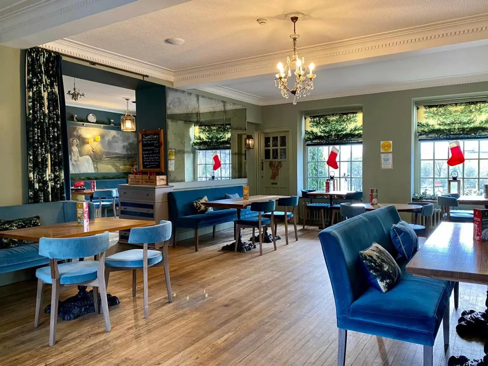 Dining area in Harts Head Hotel