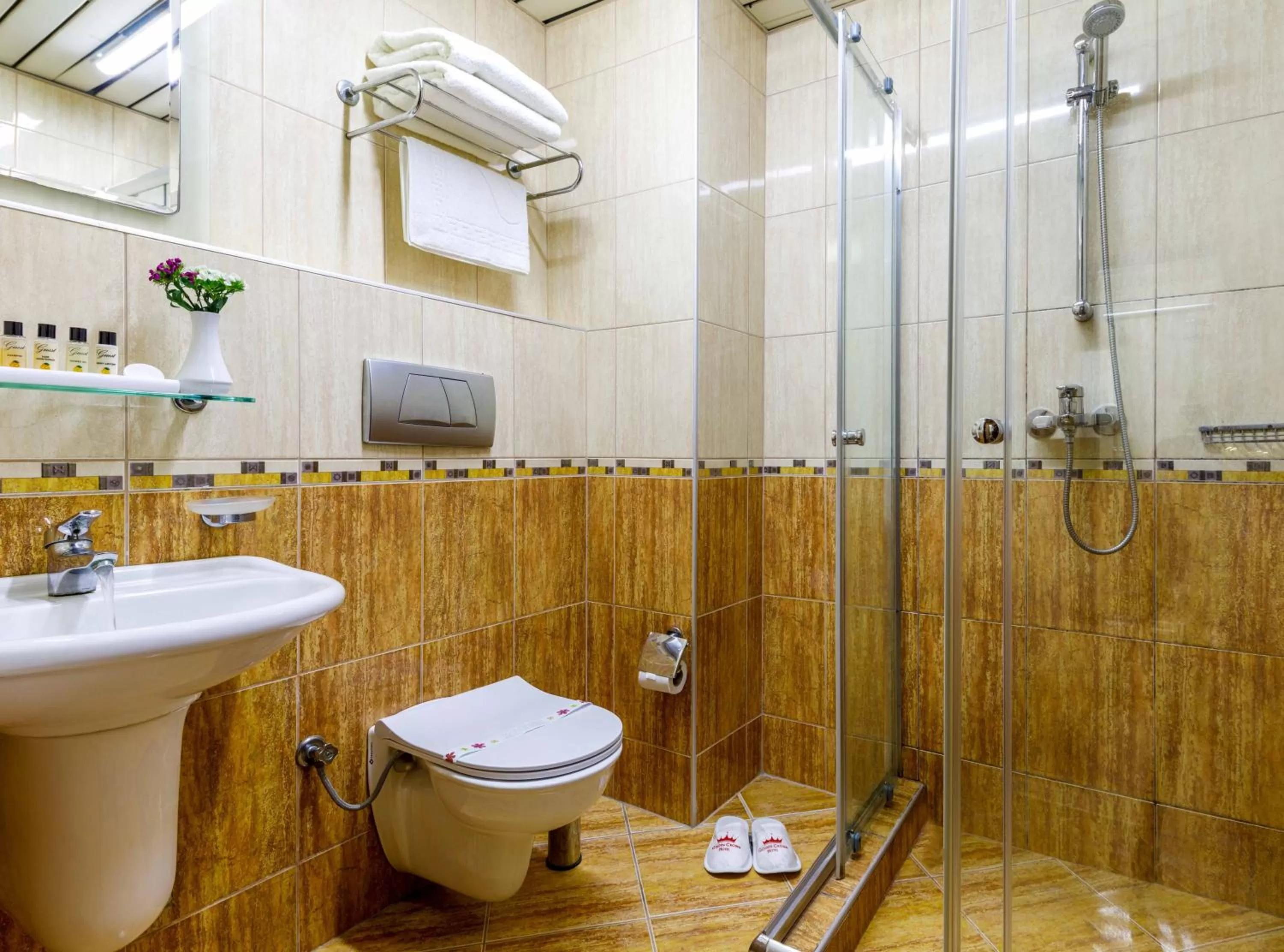 Bathroom in Golden Crown Hotel