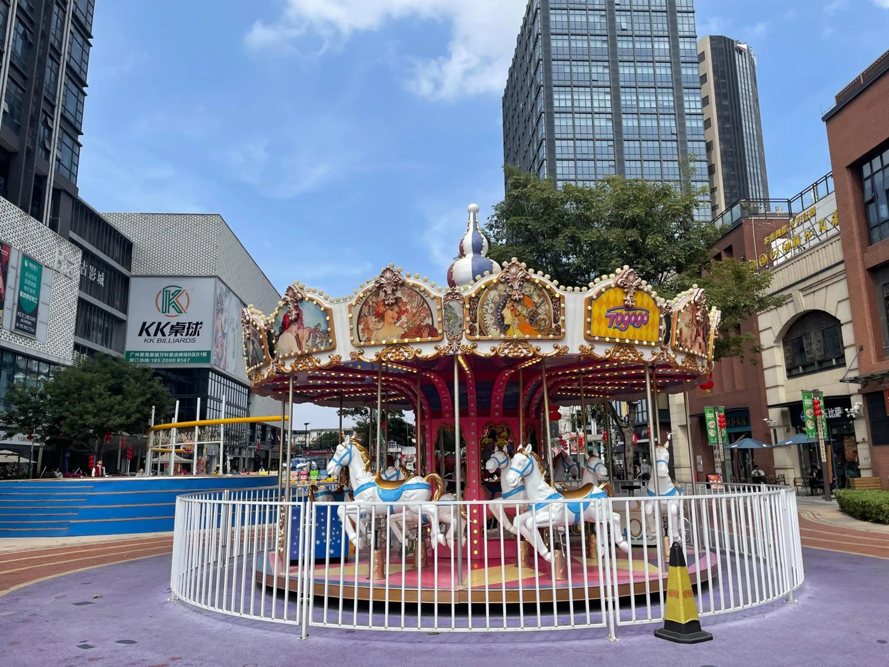Children play ground in Bridal Tea House Hotel
