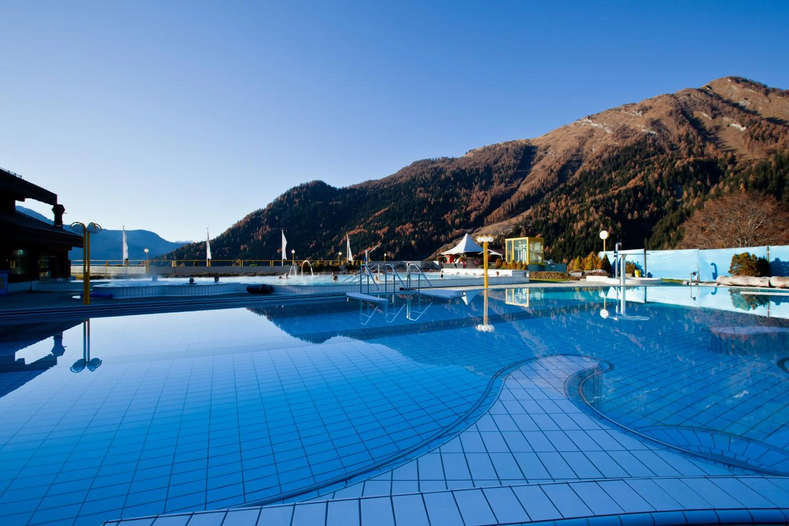 Hot Spring Bath in Hôtel Les Bains d'Ovronnaz