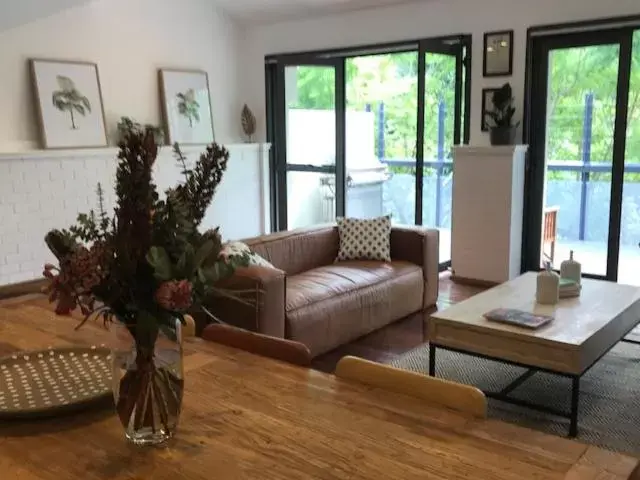 Living room, Seating Area in Byron Butter Factory Apartments