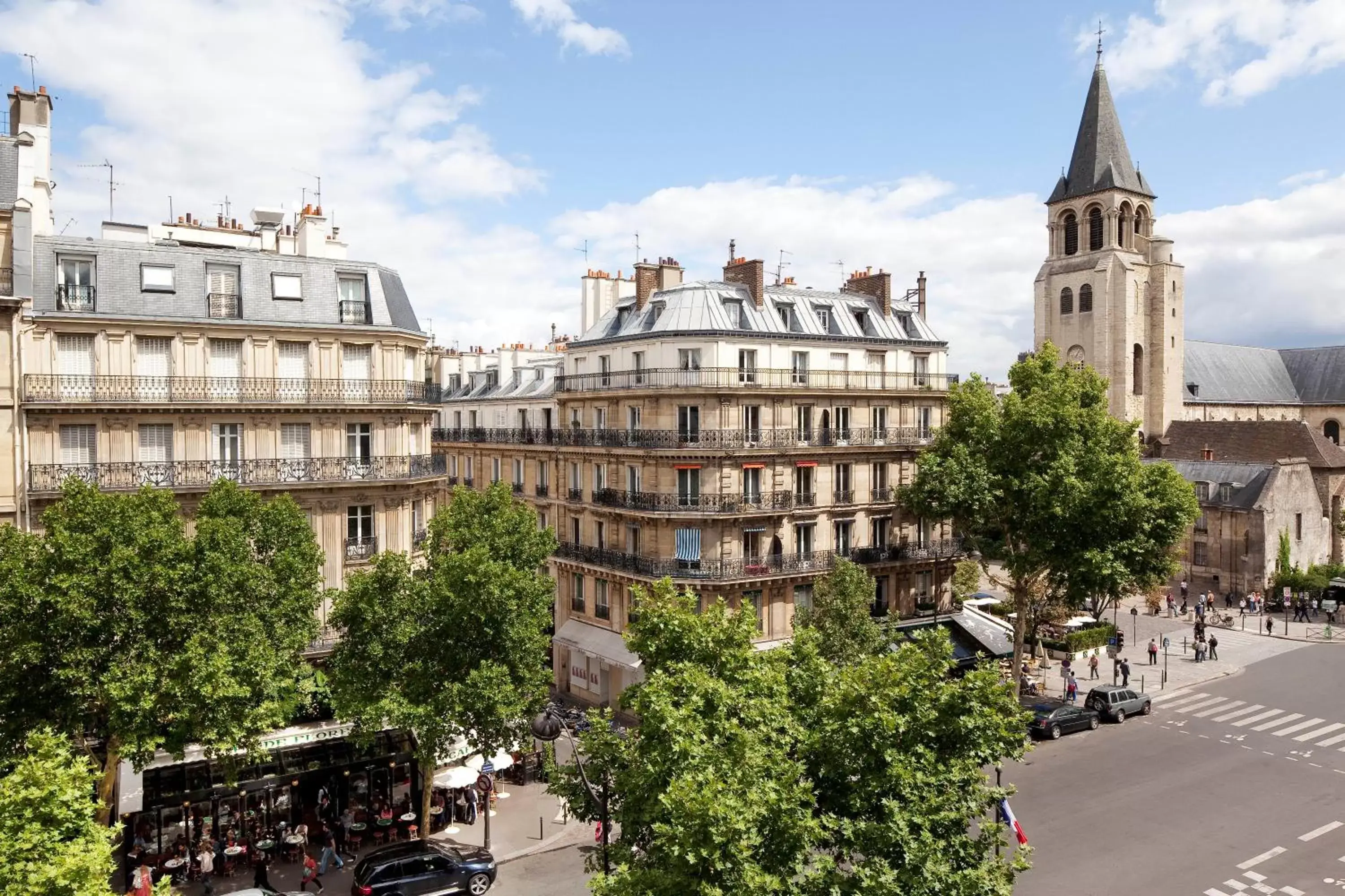 View (from property/room) in Au Manoir Saint Germain