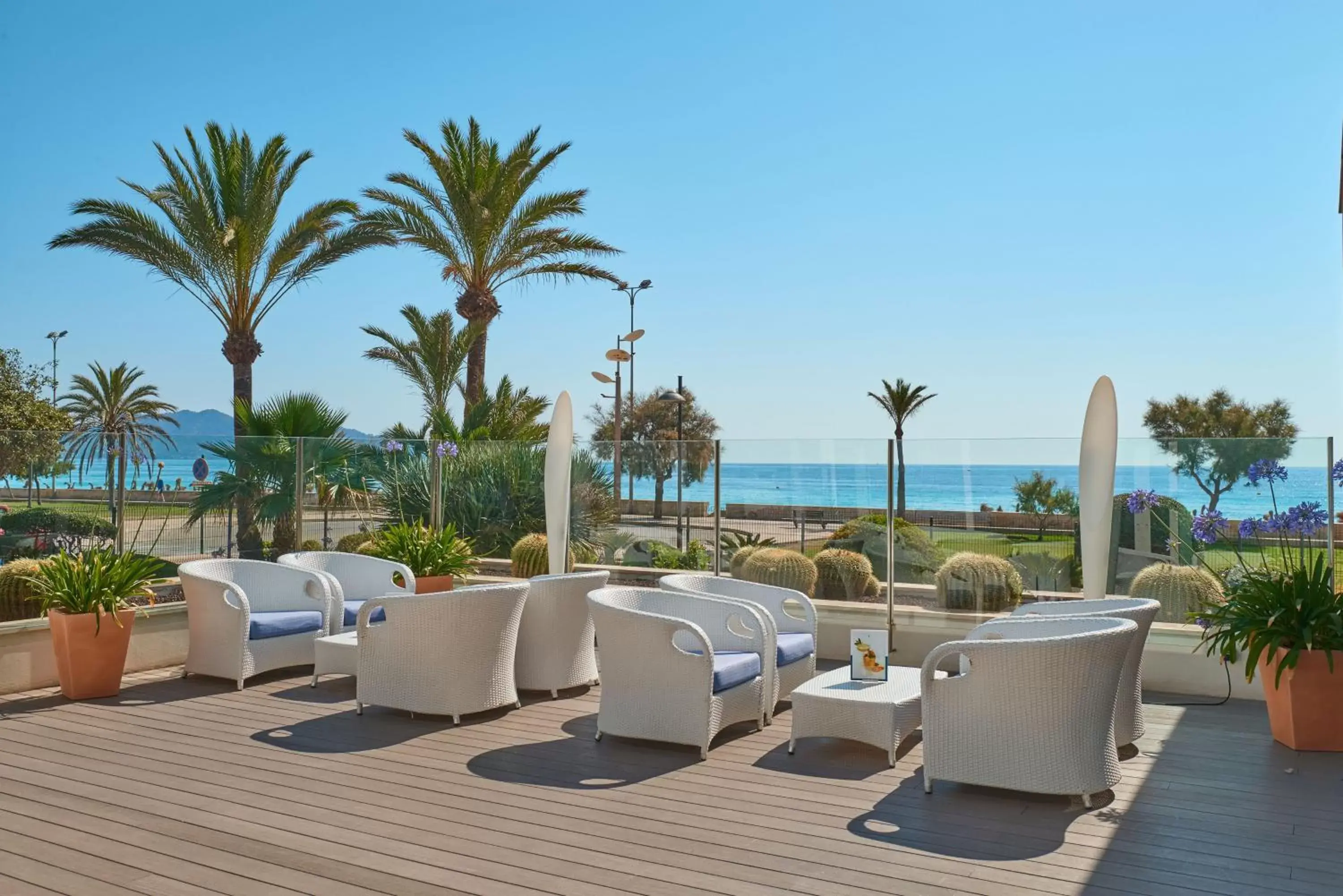 Balcony/Terrace in Hipotels Hipocampo Playa