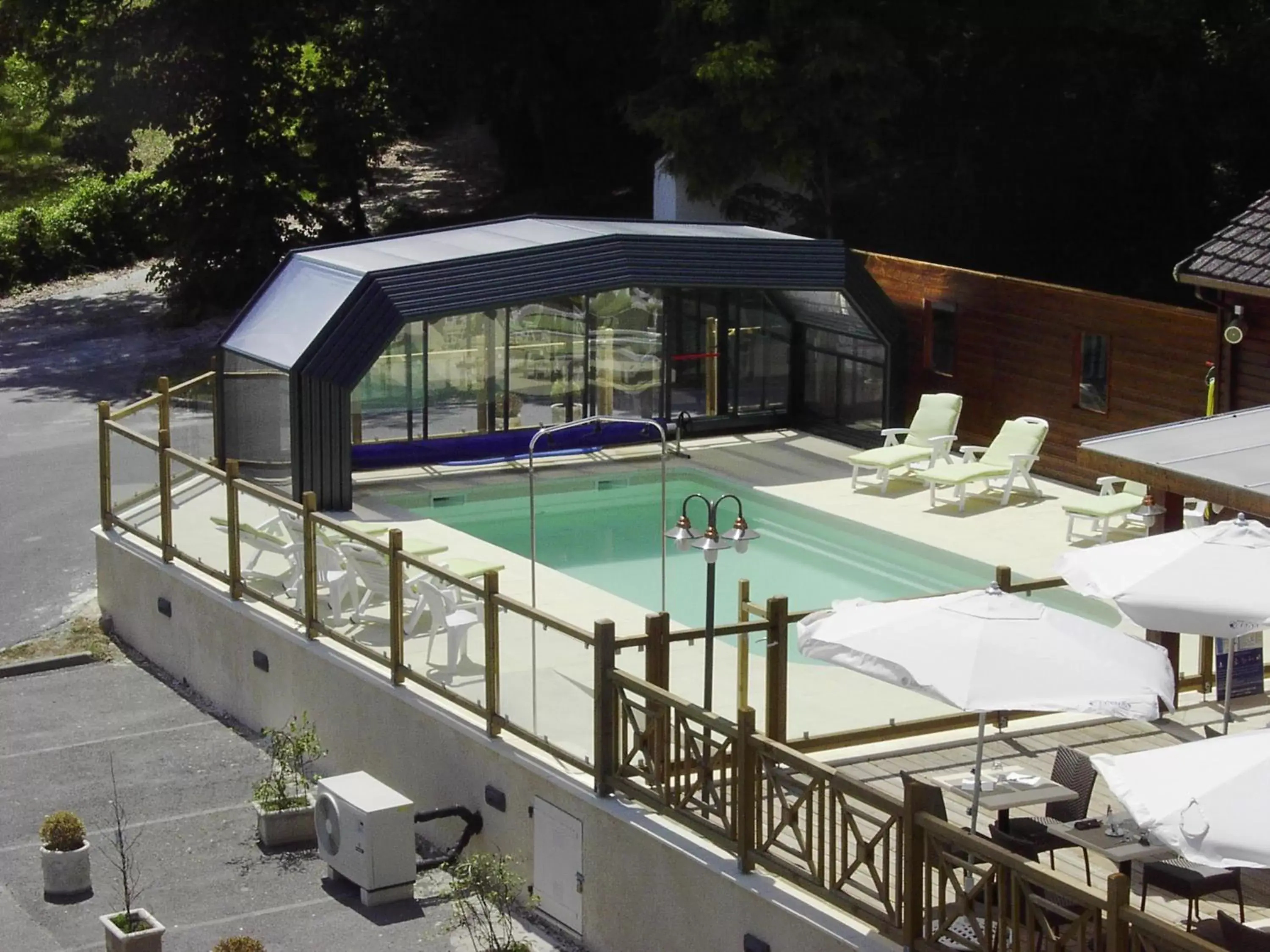 Bird's eye view, Pool View in ibis Styles Périgueux Trélissac