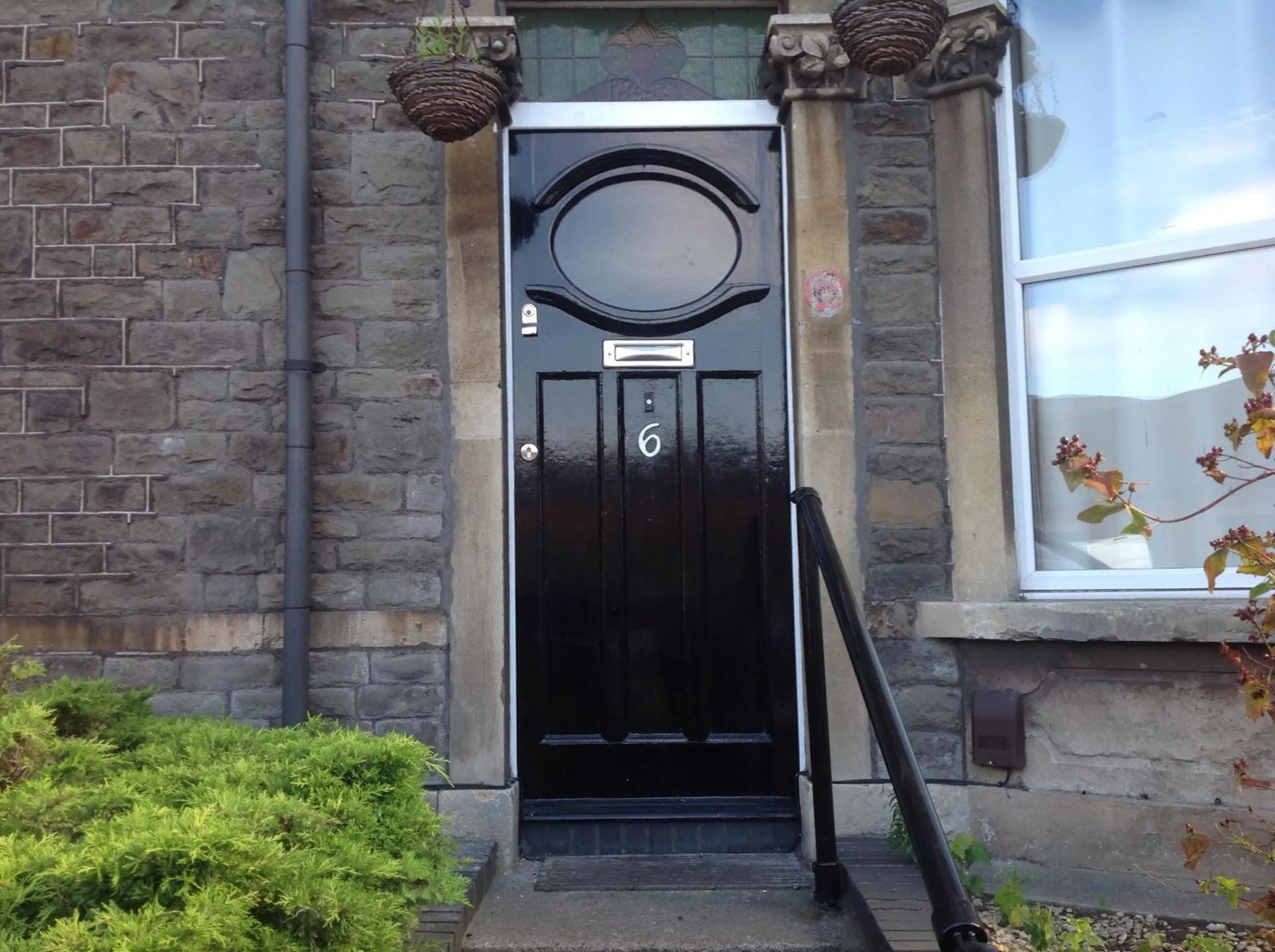 Facade/entrance in Clift Guest House