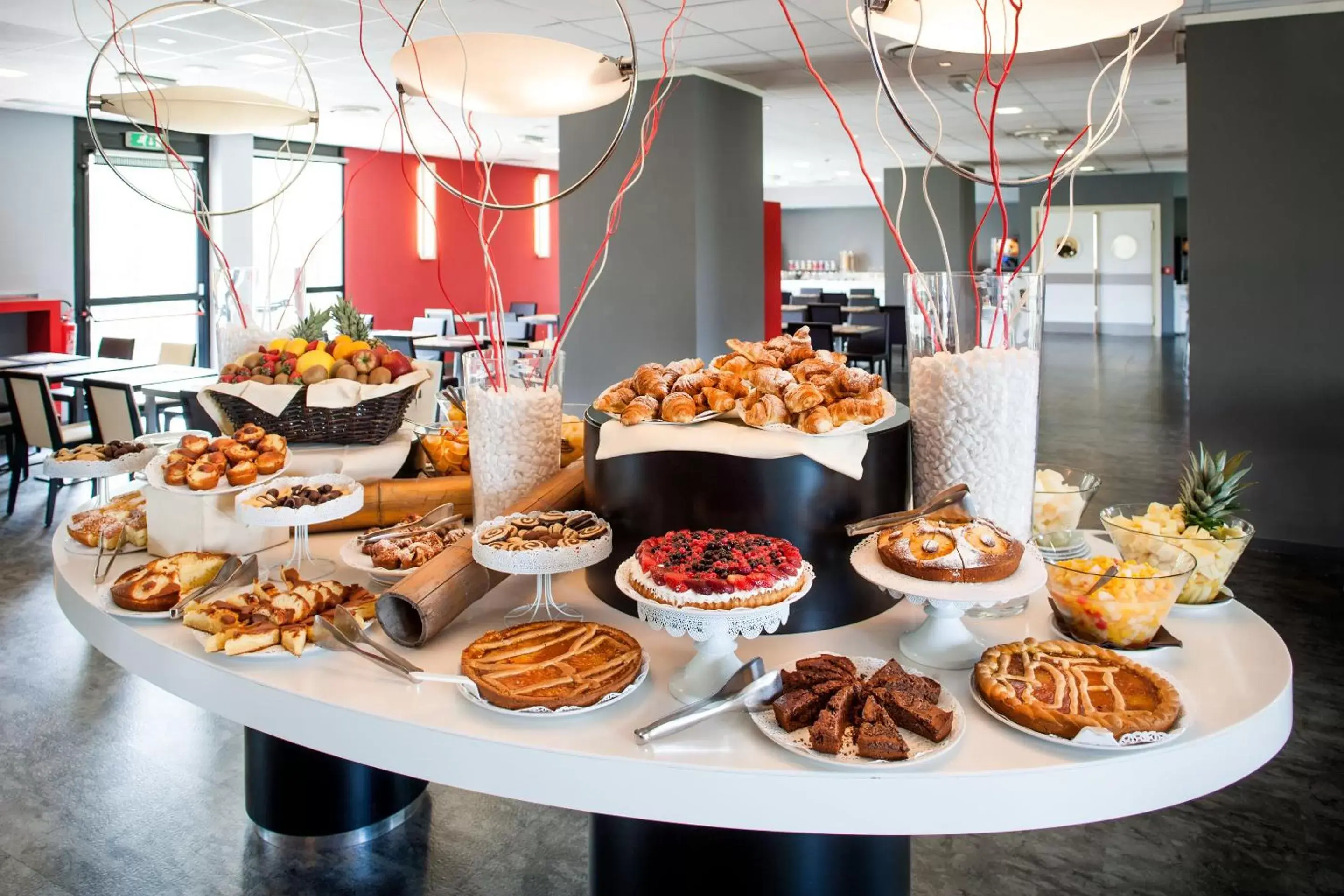 Continental breakfast in Idea Hotel Milano San Siro