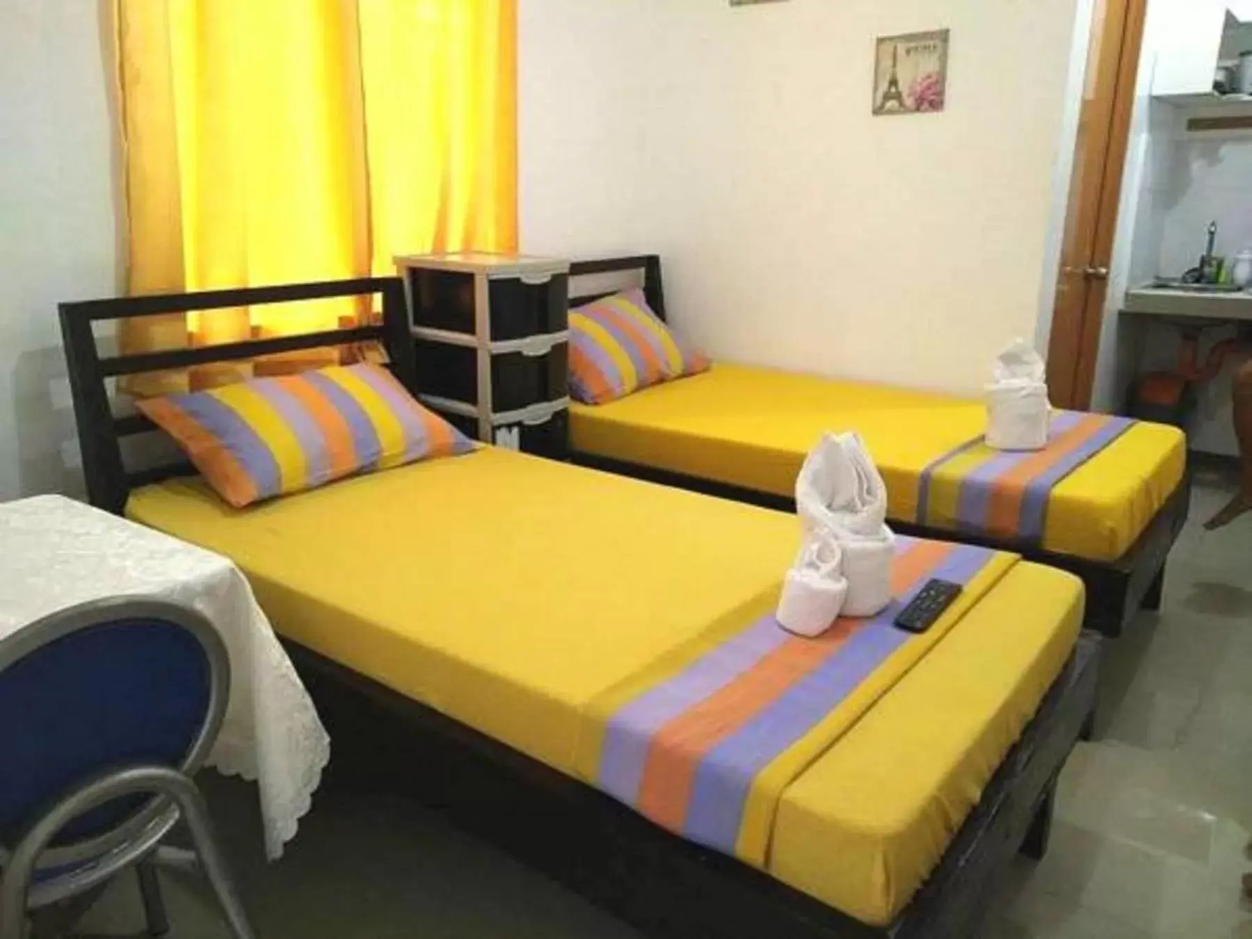 Bed in Gaea's Apartments Bed in Gaea's Apartments