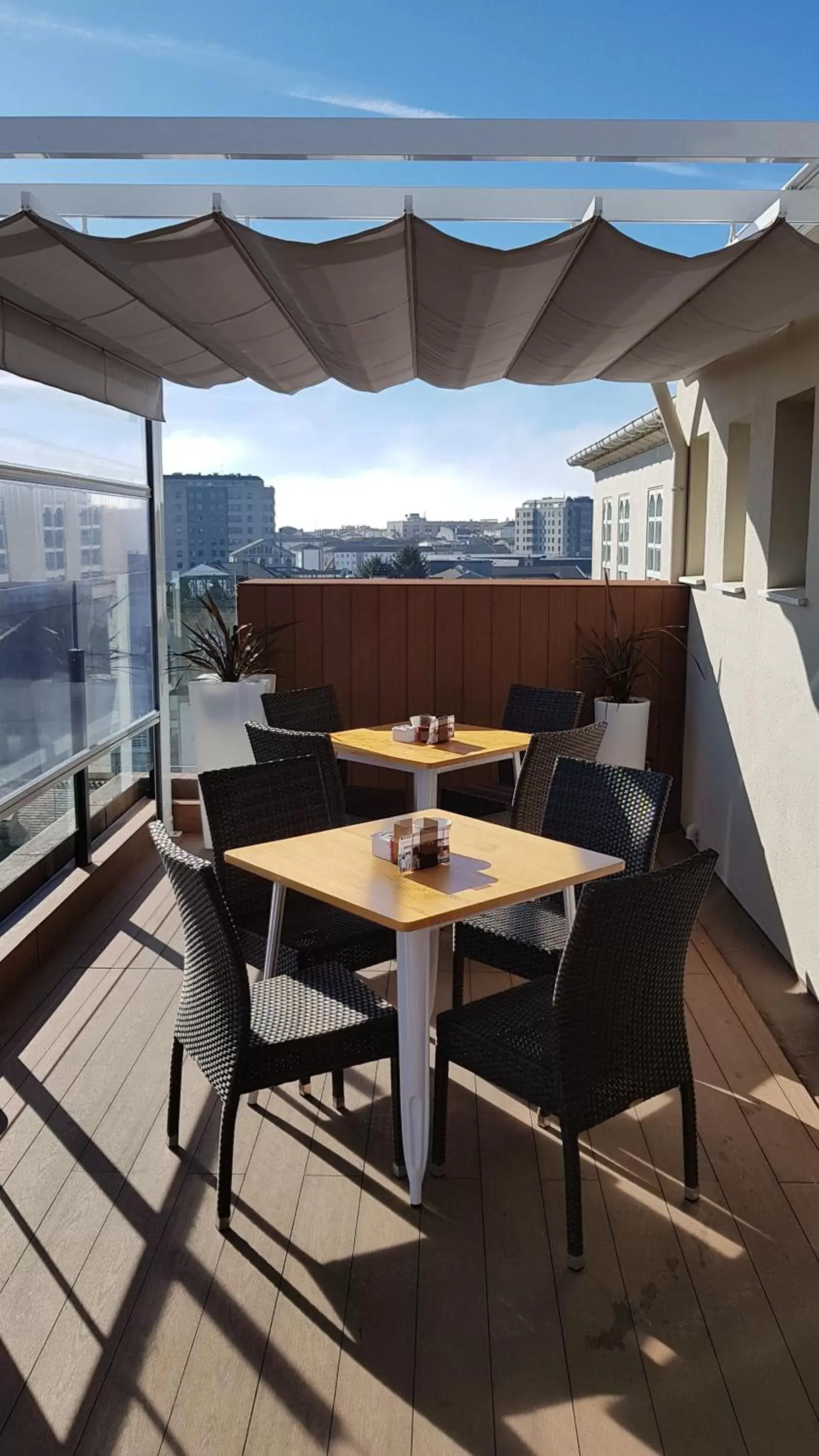 Balcony/Terrace in Hotel Mendez Nuñez