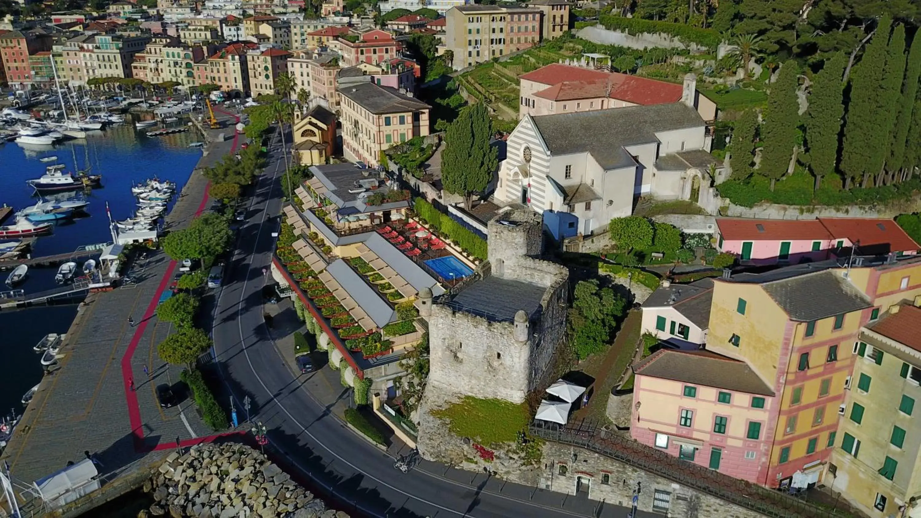 Bird's eye view, Bird's-eye View in Hotel Laurin