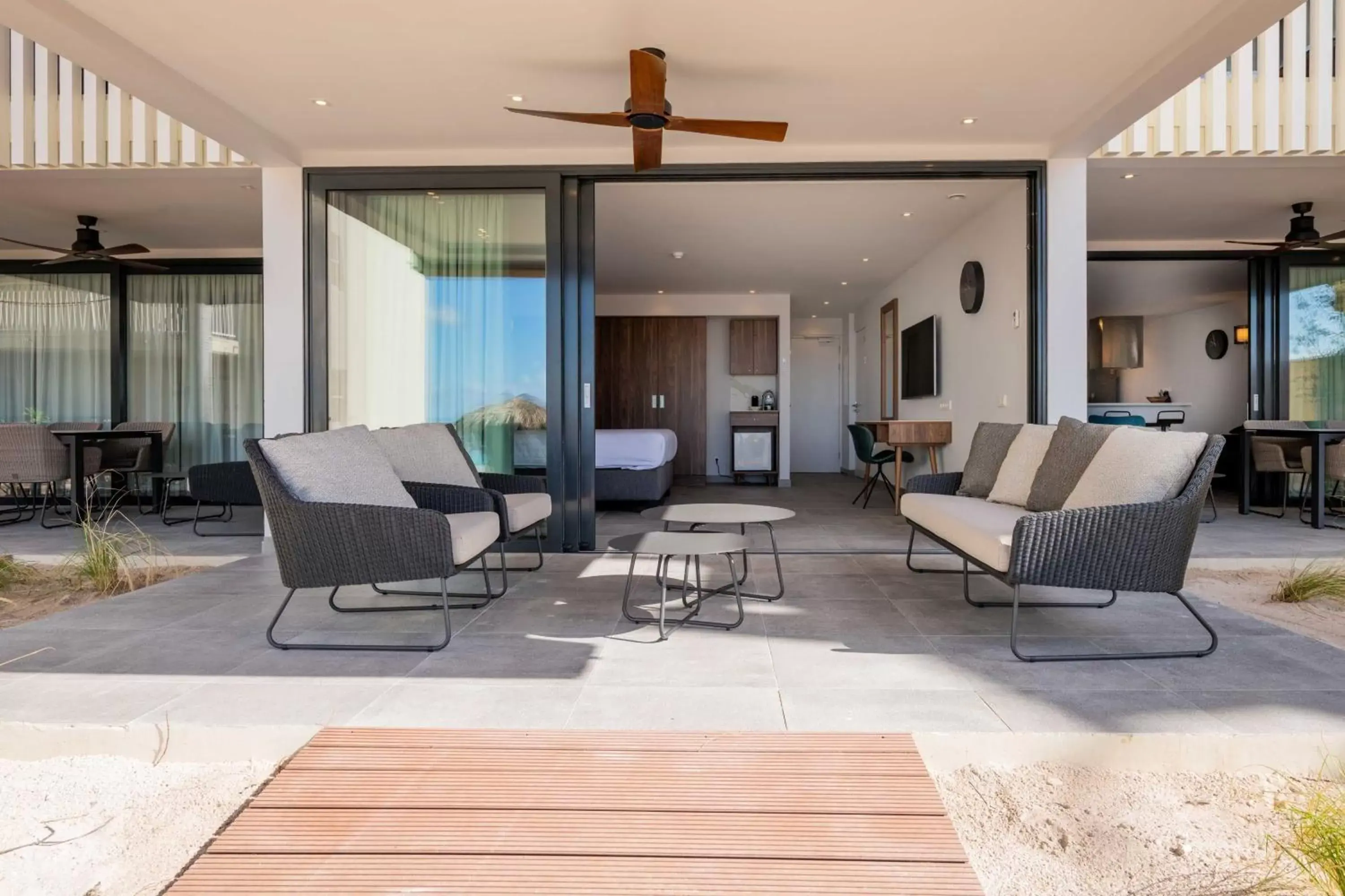 Balcony/Terrace in Curacao Avila Beach Hotel