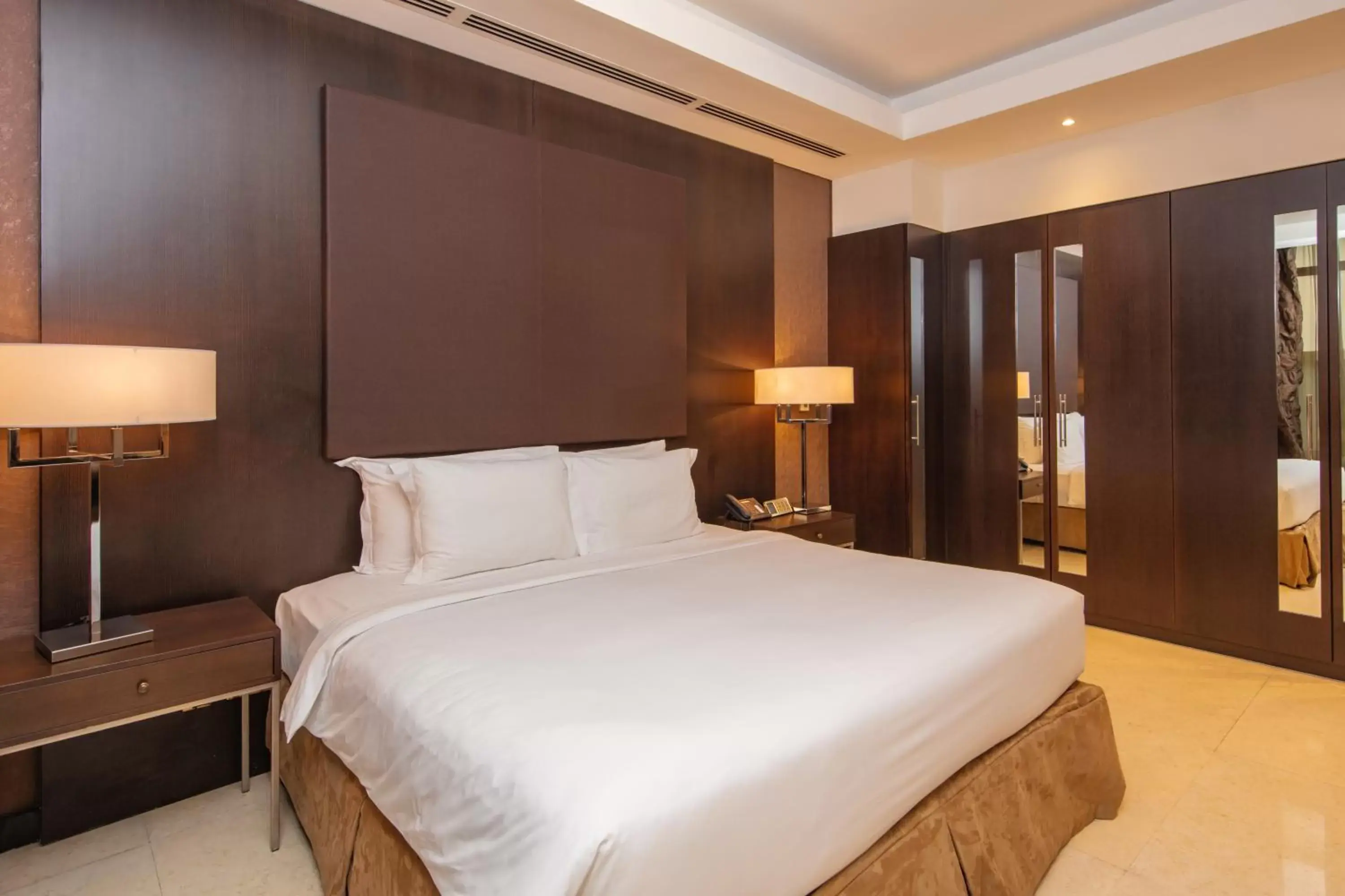 Bed in Radisson Blu Hotel, Doha
