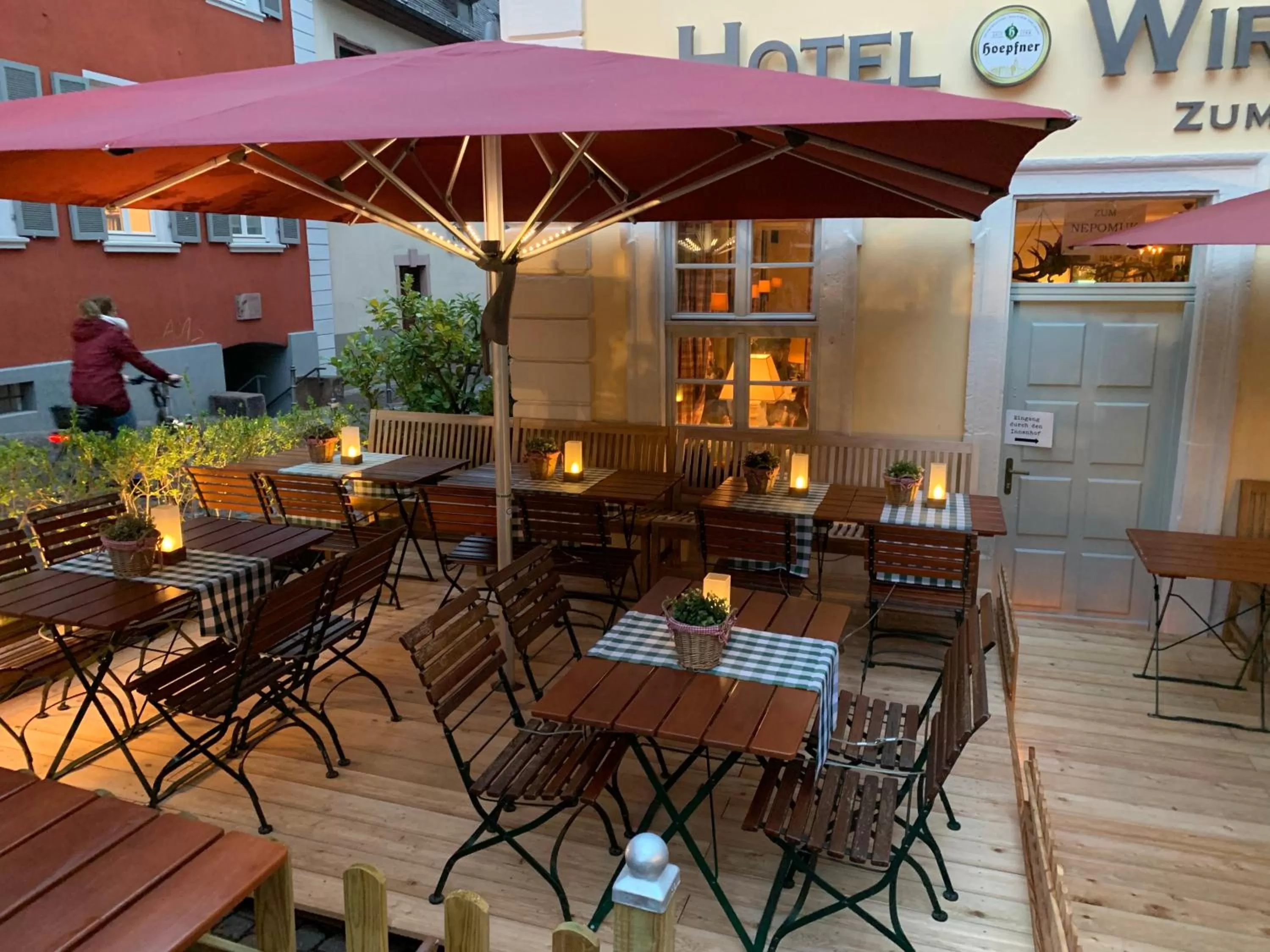 Restaurant/places to eat in Hotel Zur Alten Brücke