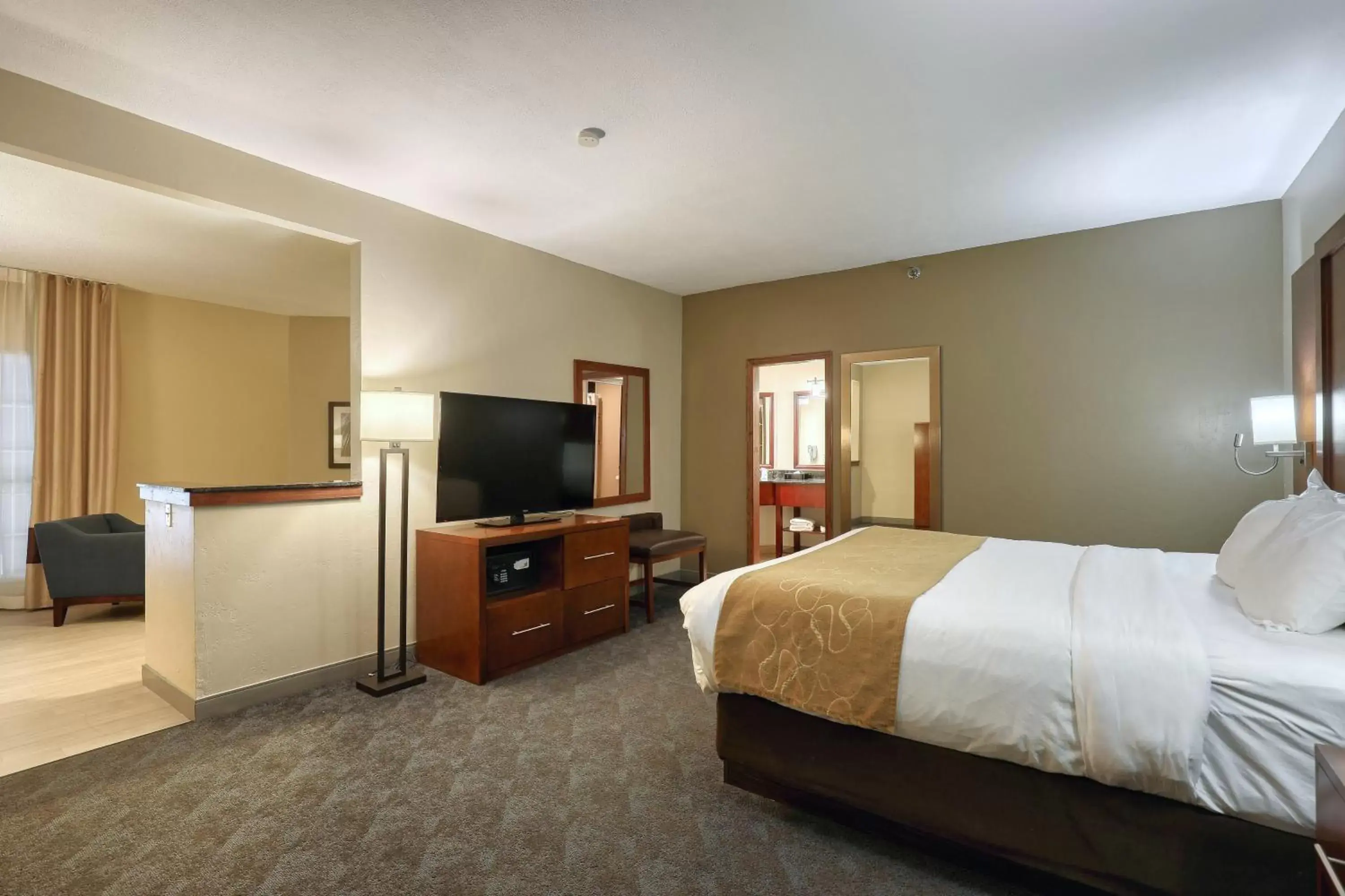 TV/Entertainment Center in Comfort Suites Appleton Airport