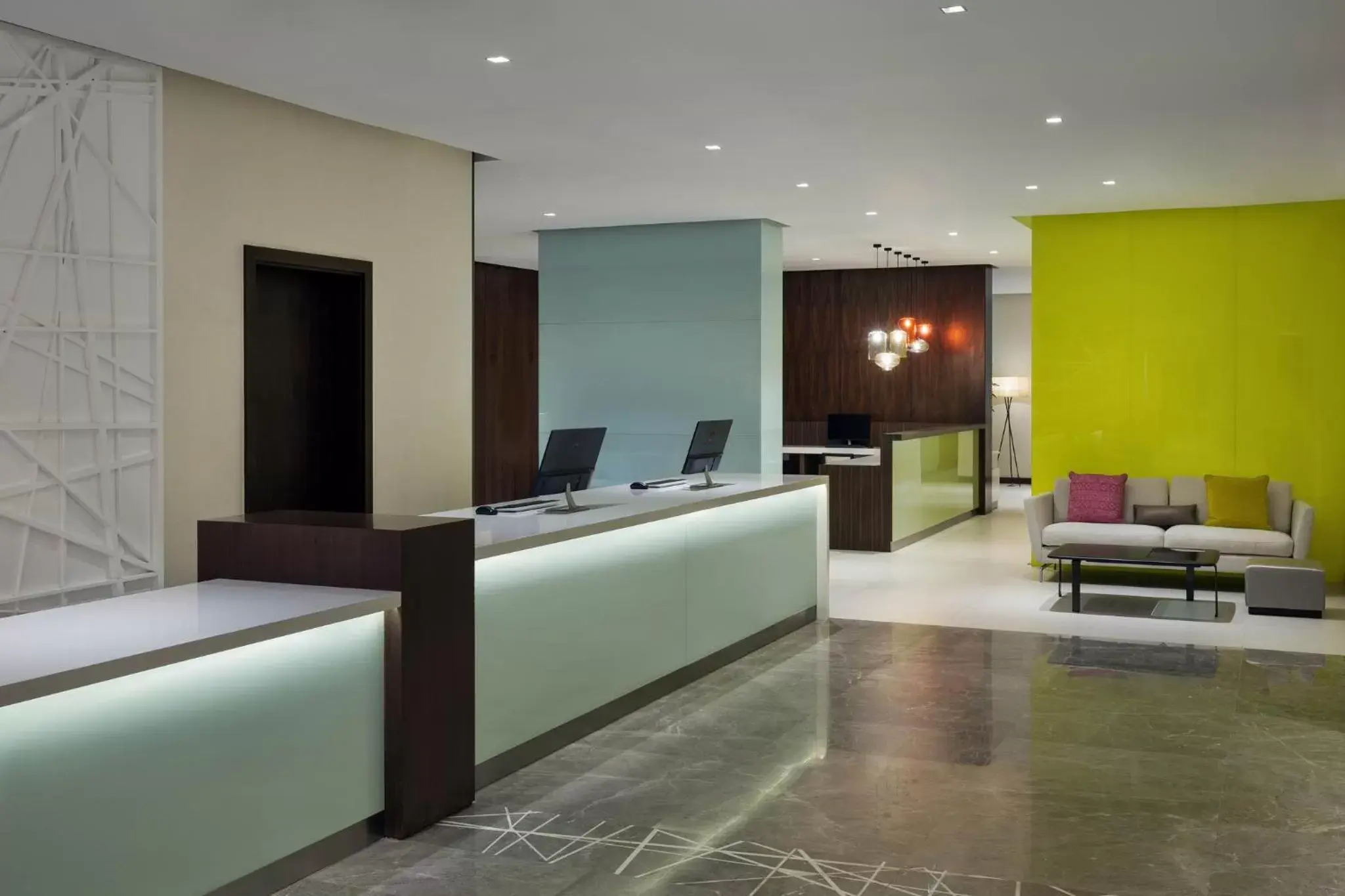 Lobby or reception in Hyatt House Jeddah Sari Street Lobby or reception in Hyatt House Jeddah Sari Street