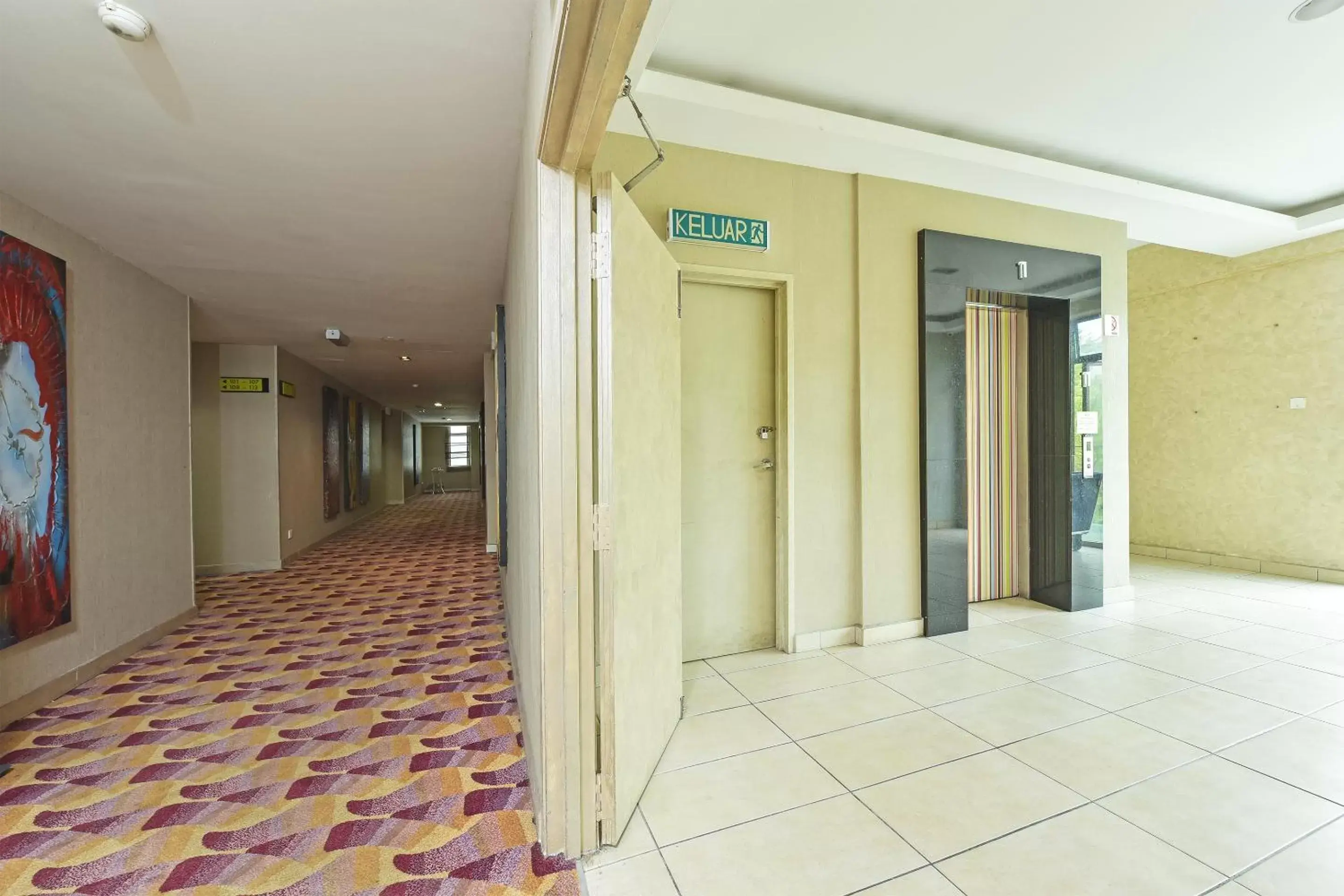 Lobby or reception in Ideals Hotel Melaka
