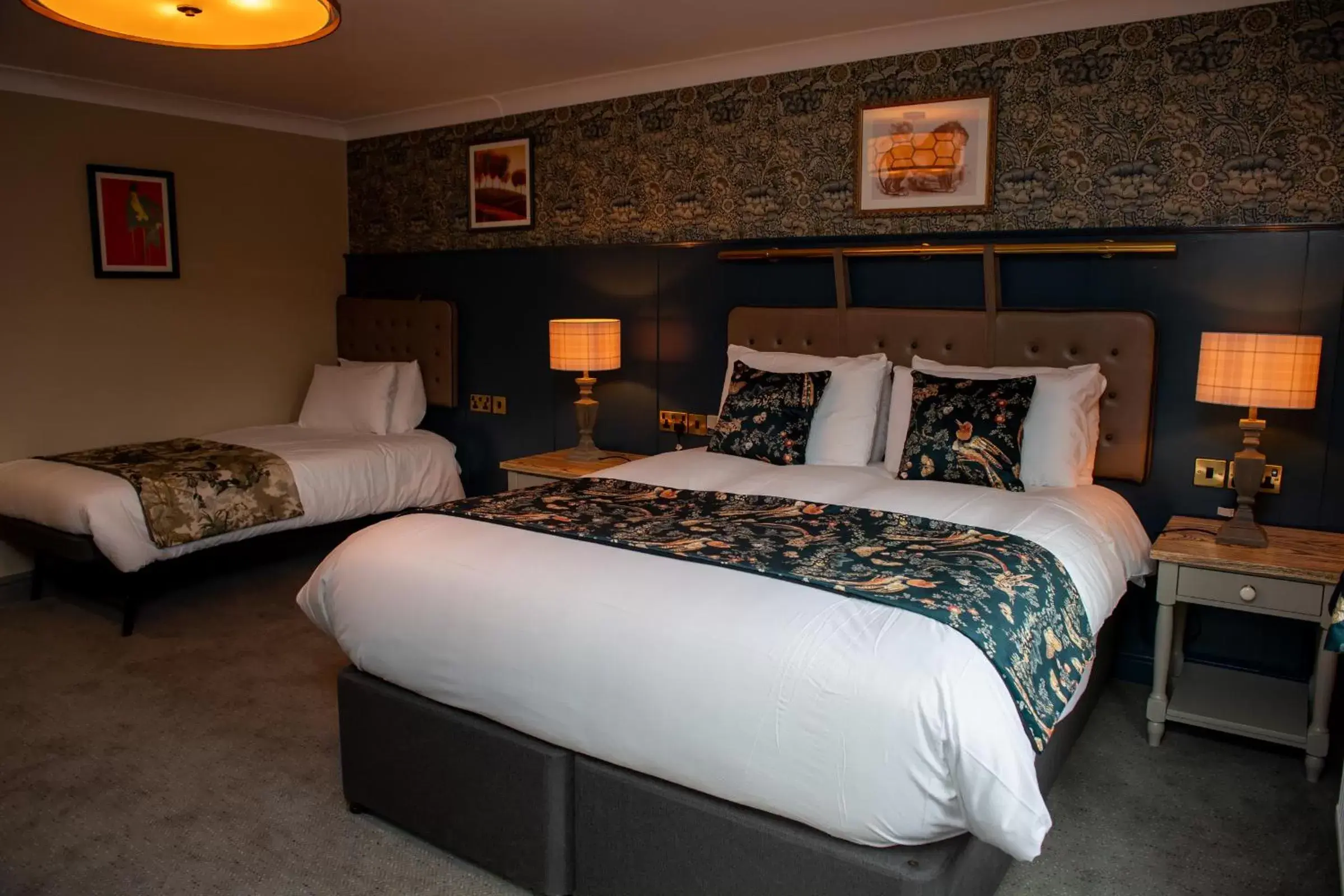 Bed in The Red Lion Inn by Chef & Brewer Collection