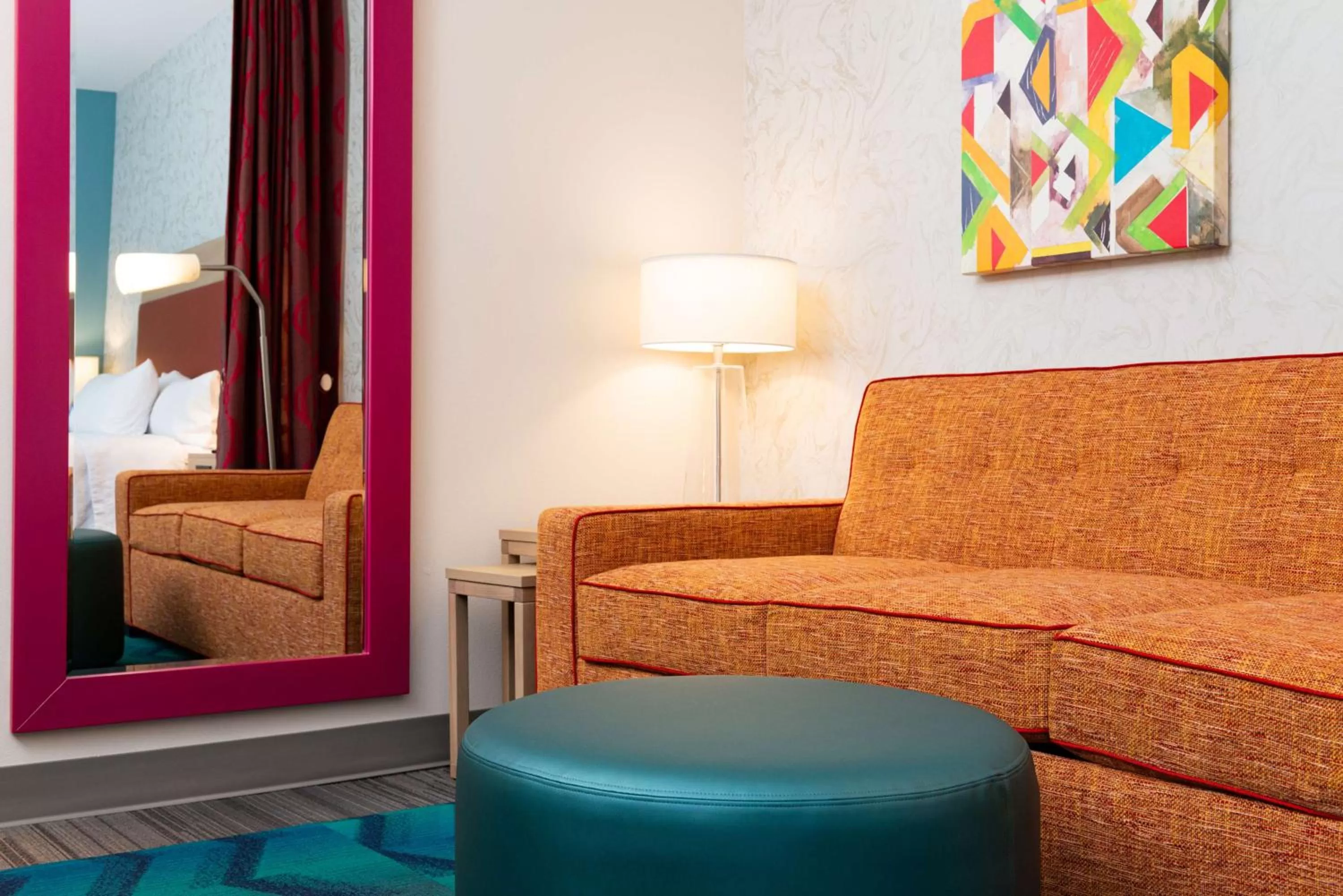 Living room in Home2 Suites By Hilton Charlotte Mooresville, Nc